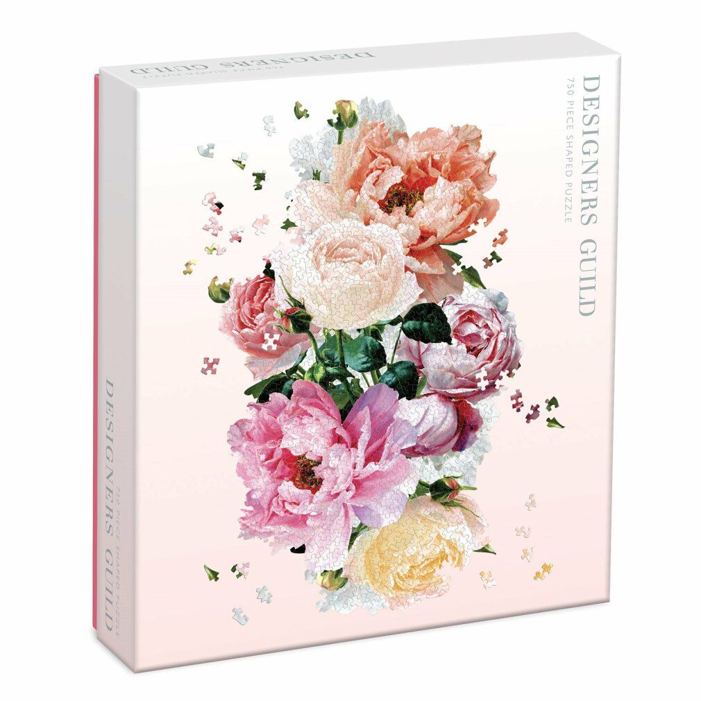 galison Puzzle a forma di peonia 750 pezzi