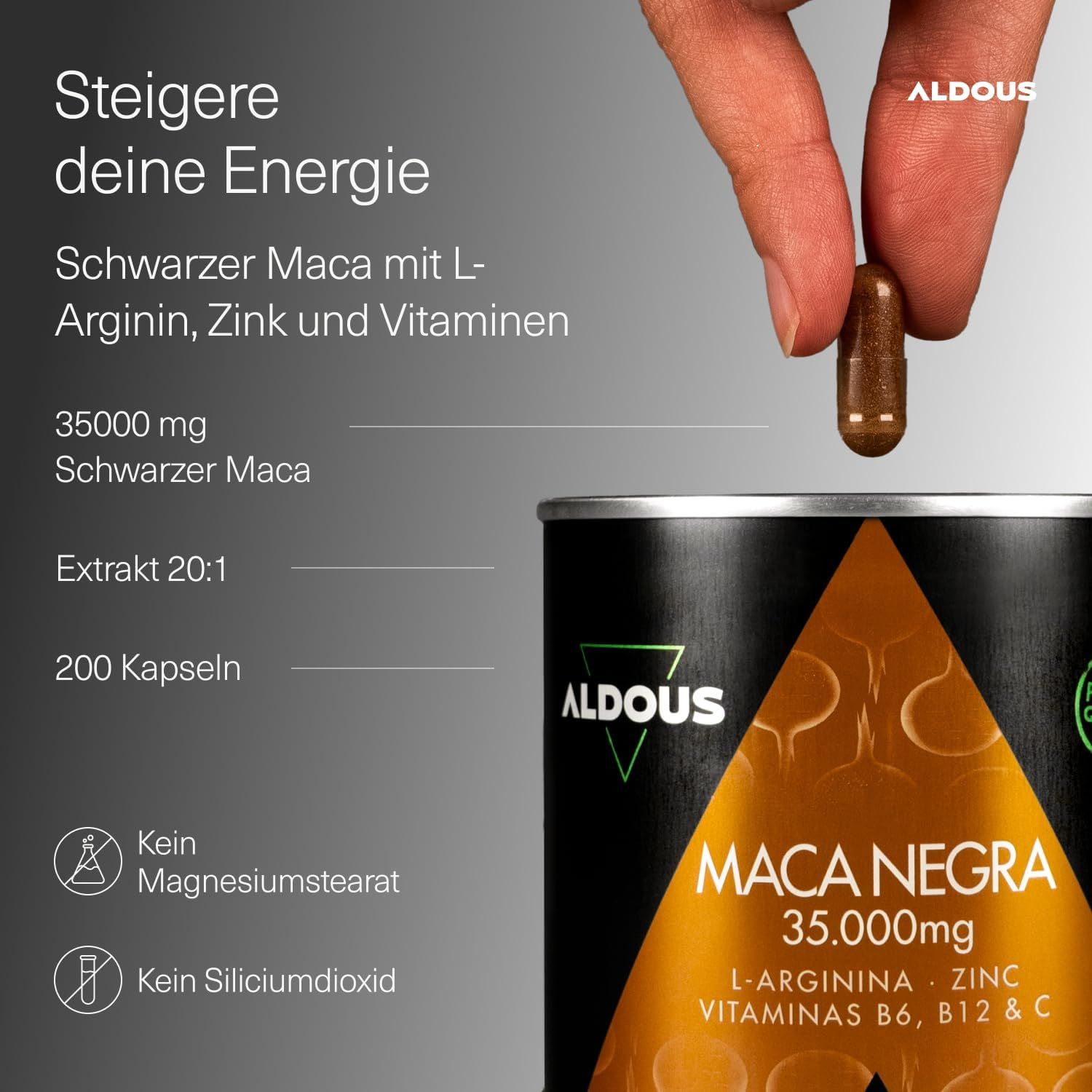 Aldous Capsule di Maca
