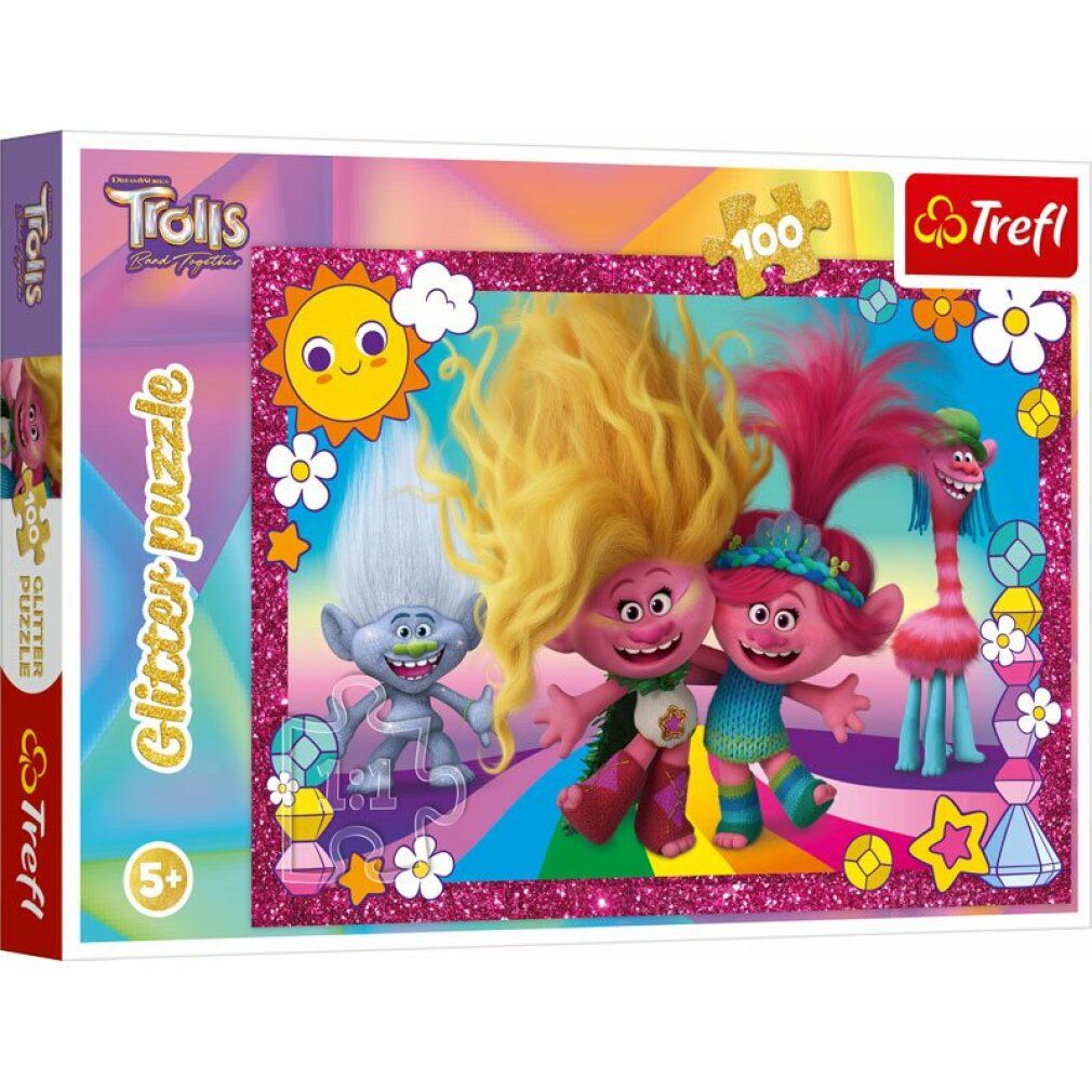 trefl Trolls 3, 100 pezzi