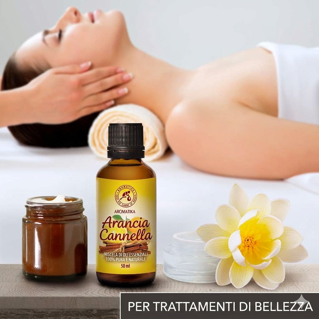Miscela profumata AROMATIKA con olio di cannella e arancia