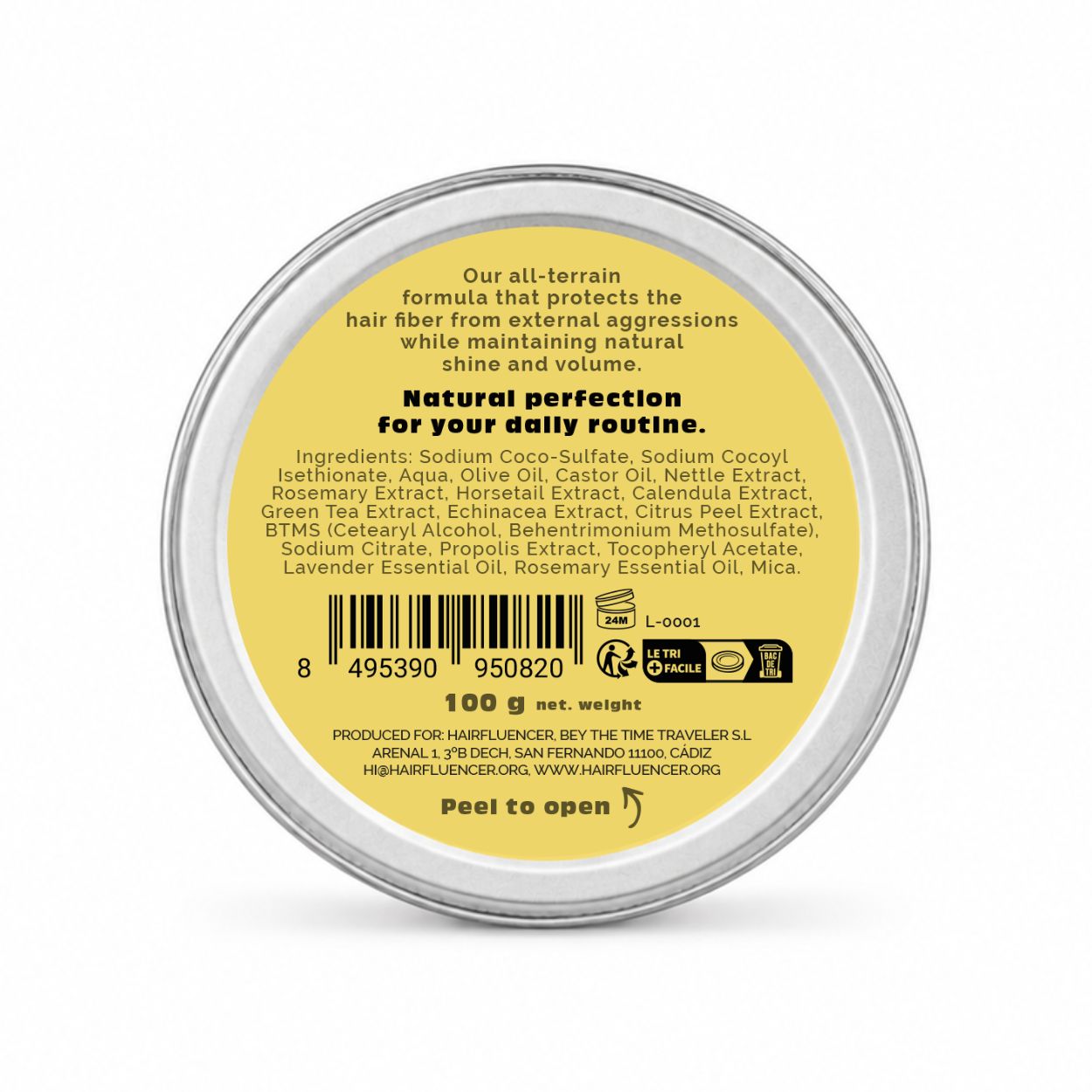 VitalizeNature Vital Balance Shampoo Bar – Olio d’Oliva & Estratti Vegetali
