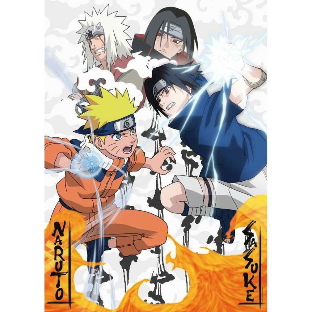 Puzzle Naruto vs Sasuke (1000 pezzi)