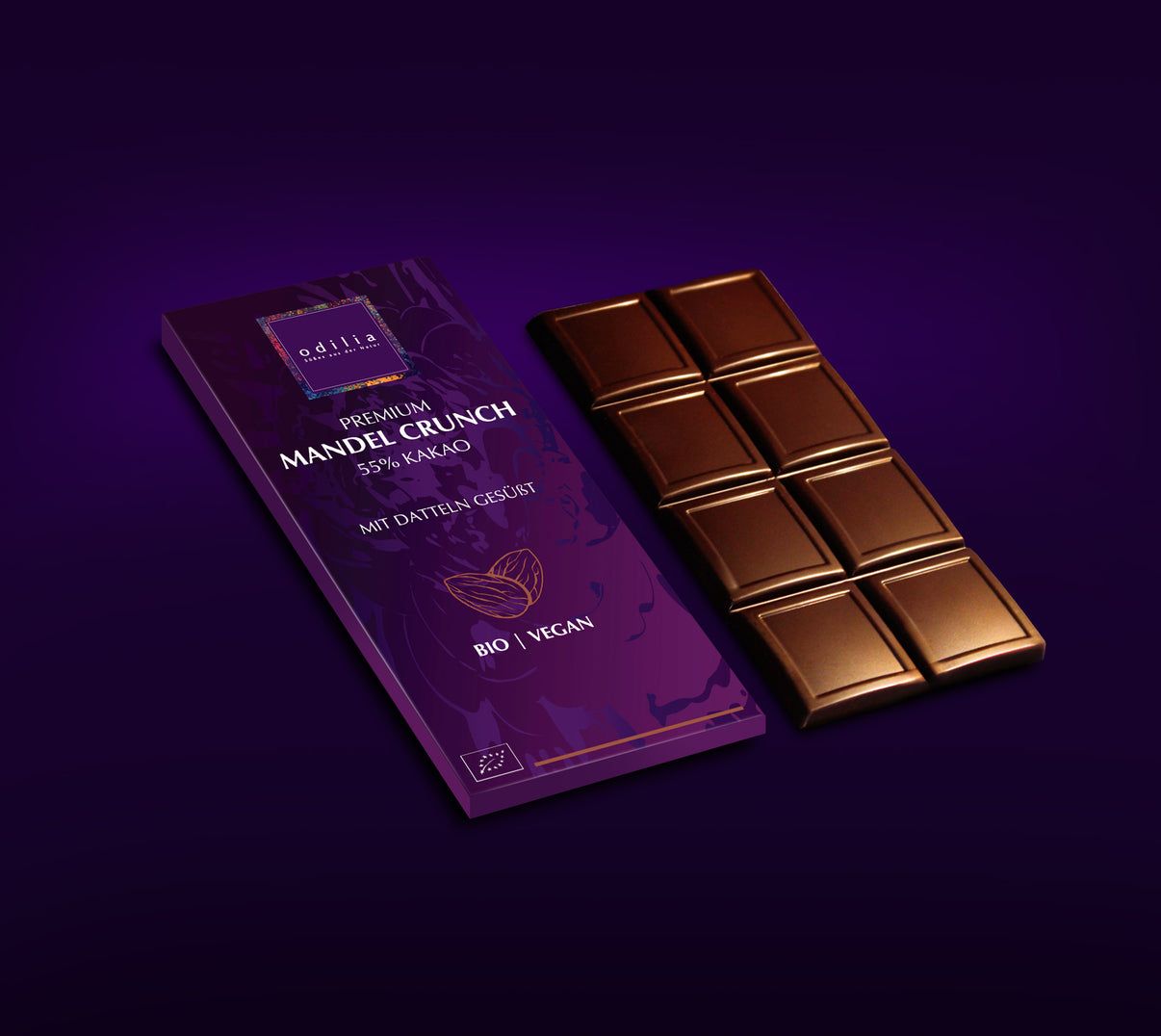 odilia Cioccolato premium mandorla croccante