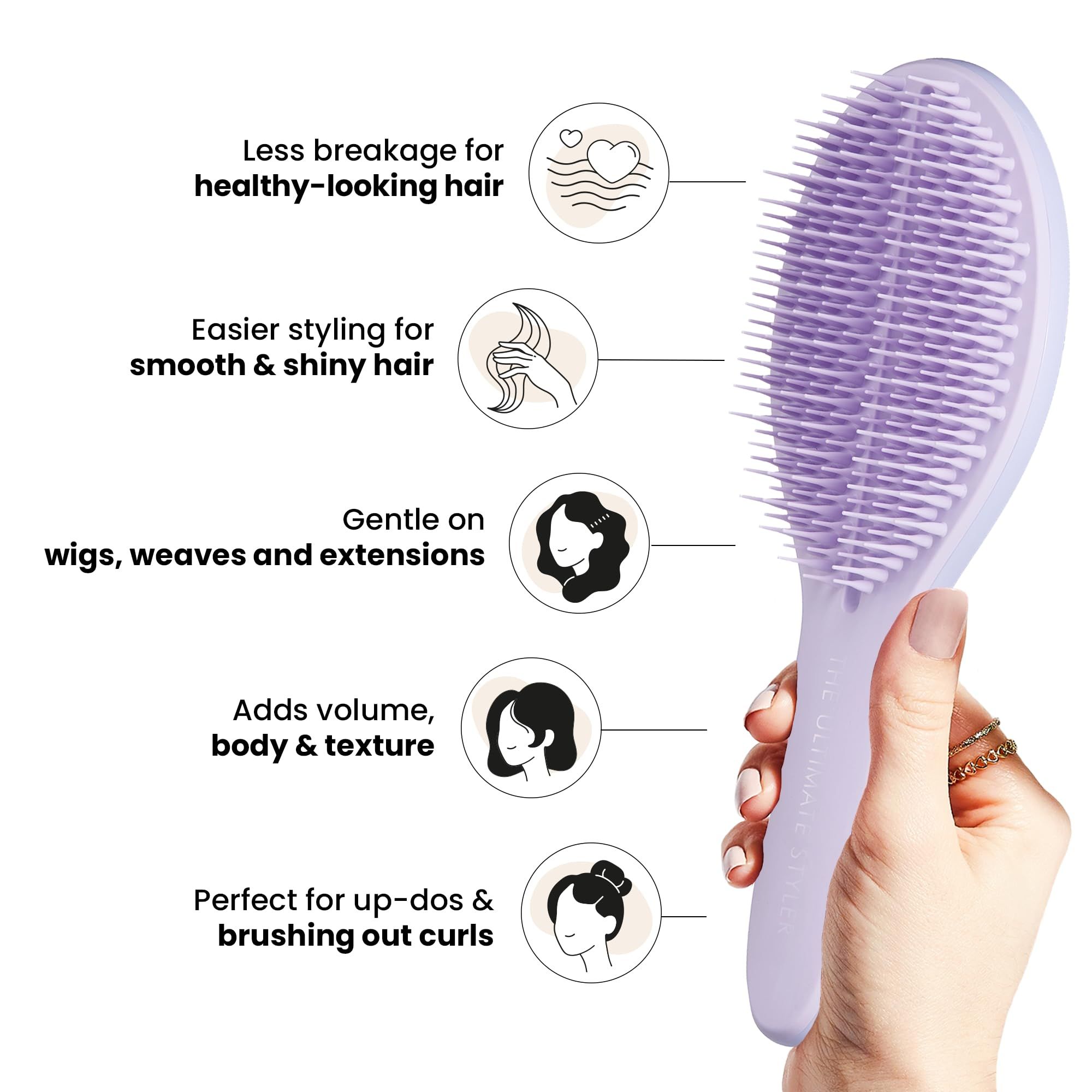 Tangle Teezer The Ultimate Styler - Spazzola per capelli Lilla