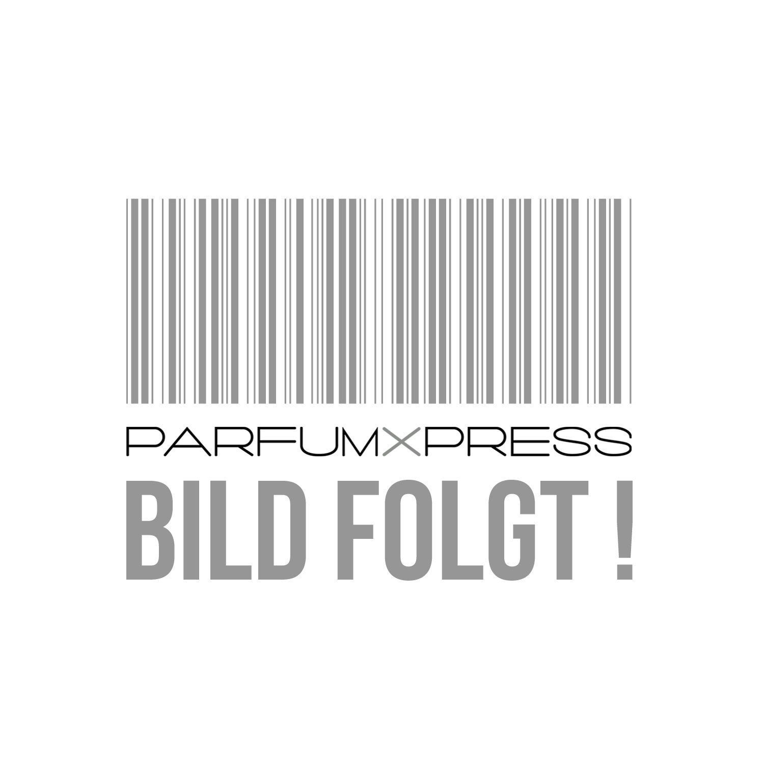 Codice a barre con testo "PARFUMXPRESS" e "BILD FOLGT!".