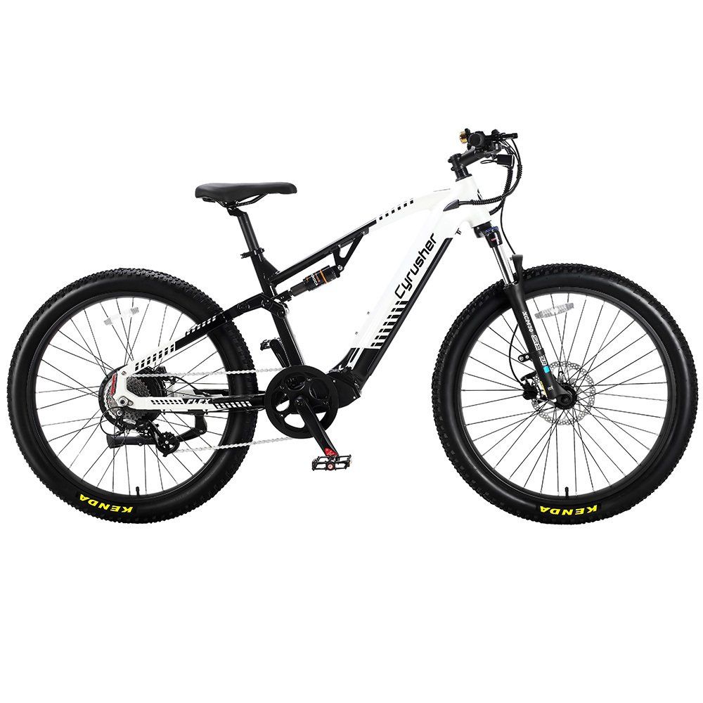 Cyrusher Flex Bicicletta elettrica full suspension, 48V 15Ah