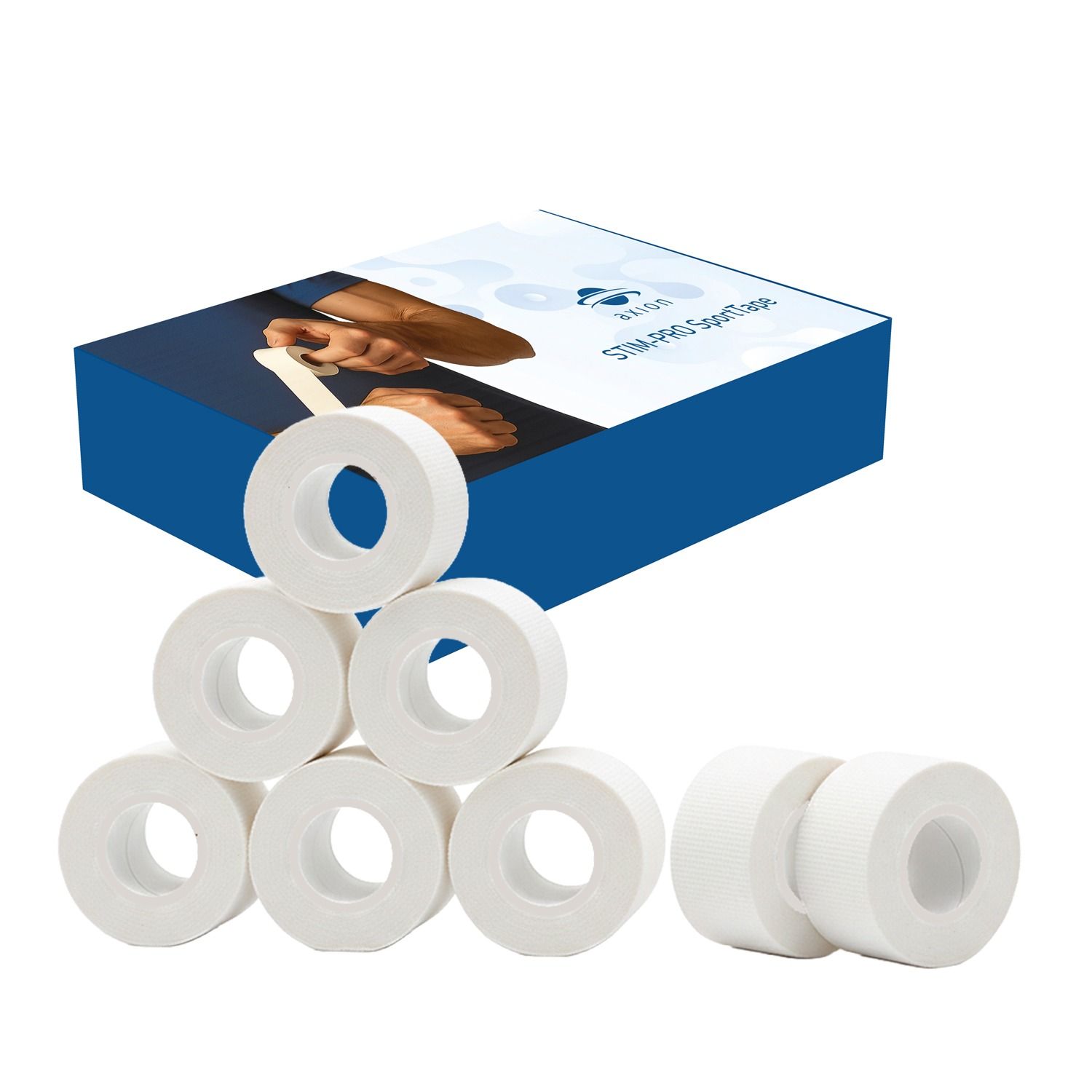axion® Nastro sportivo bianco