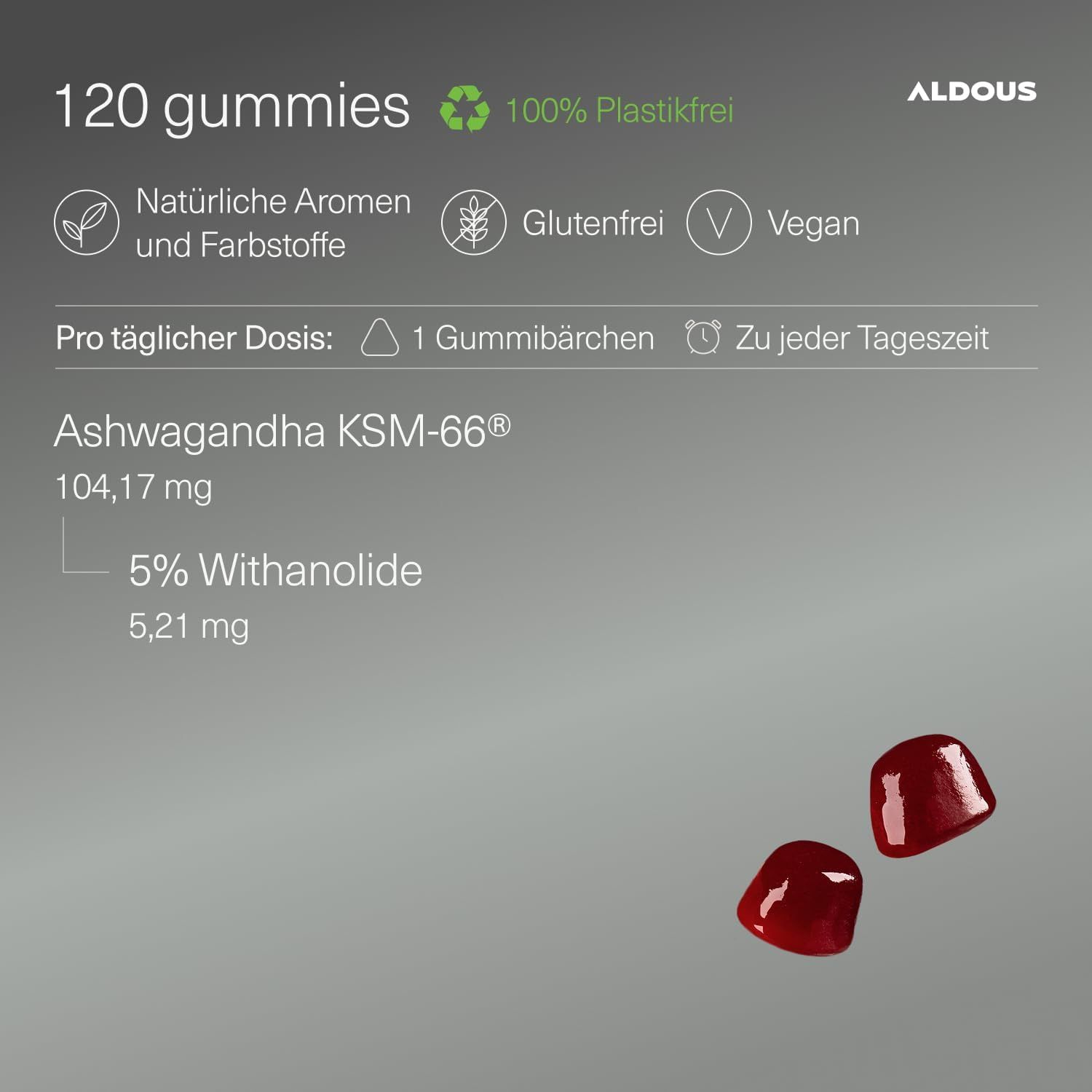 Aldous Gummies di Ashwagandha