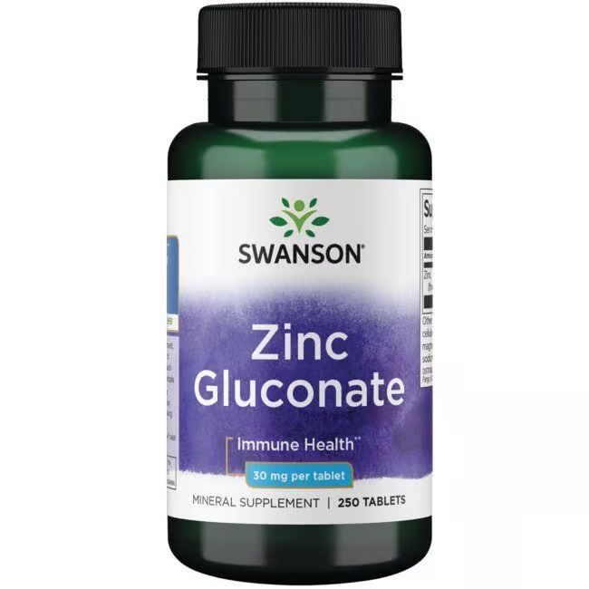 SWANSON Zinco gluconato 30 mg