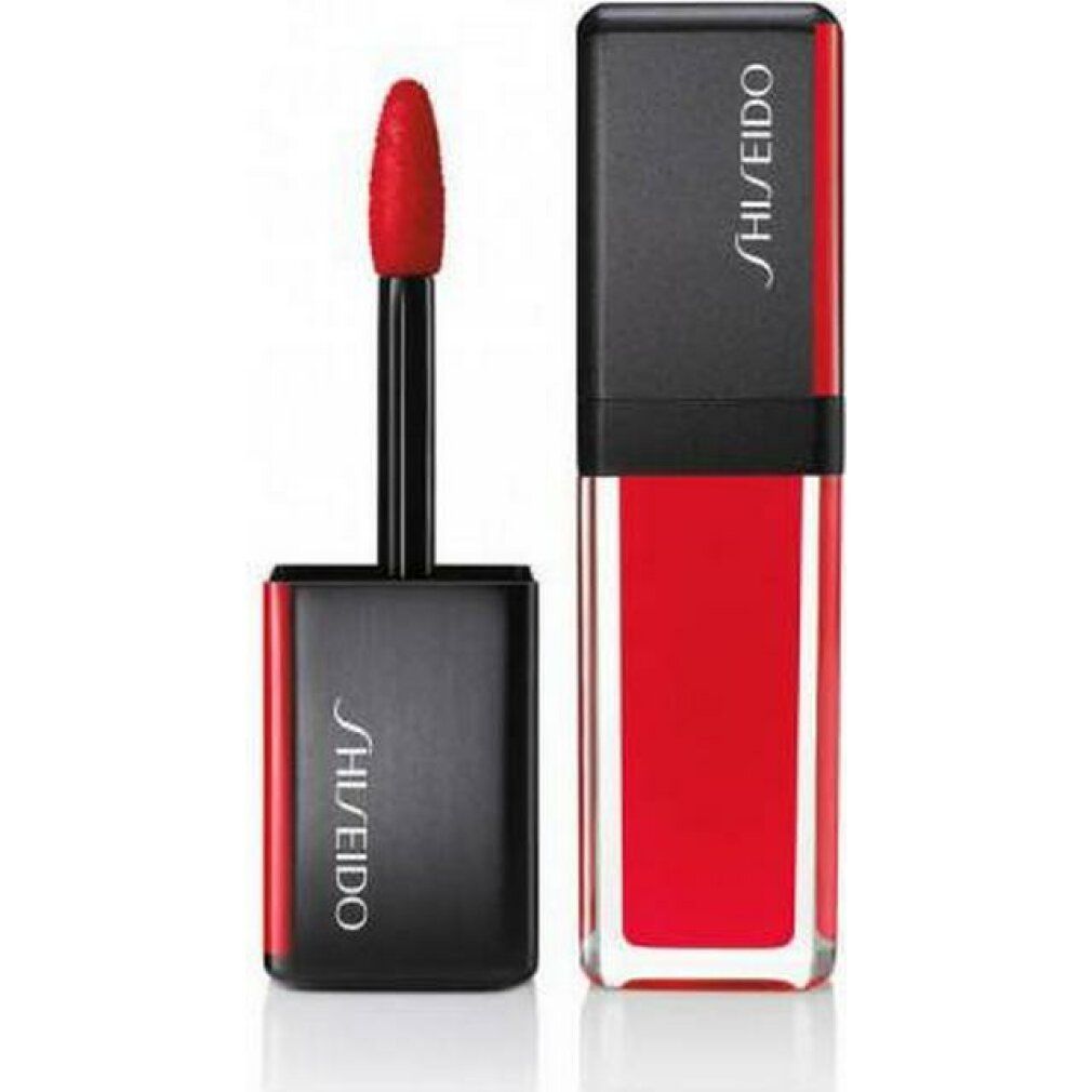 SHISEIDO LACQUERINK LIPSHINE 304 TECHNO RED