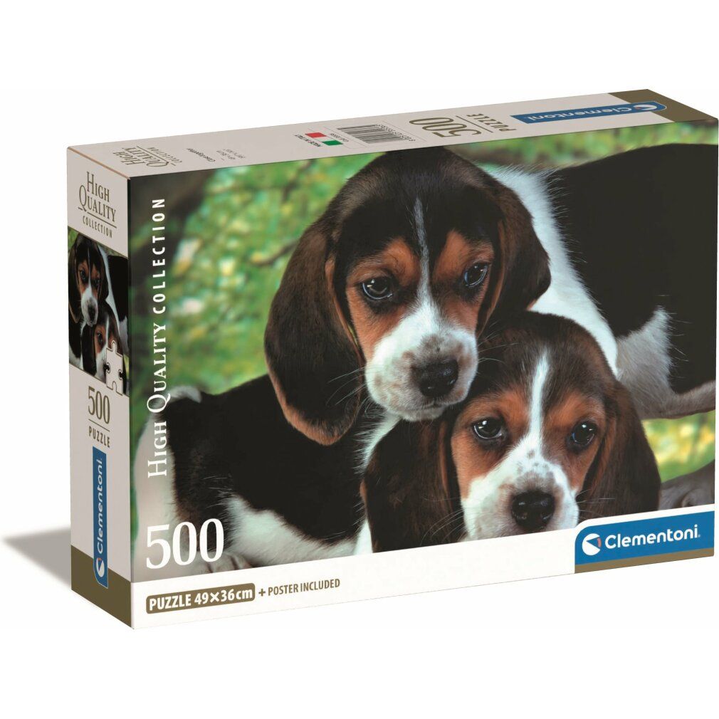 Puzzle clementoni 500 pezzi in totale