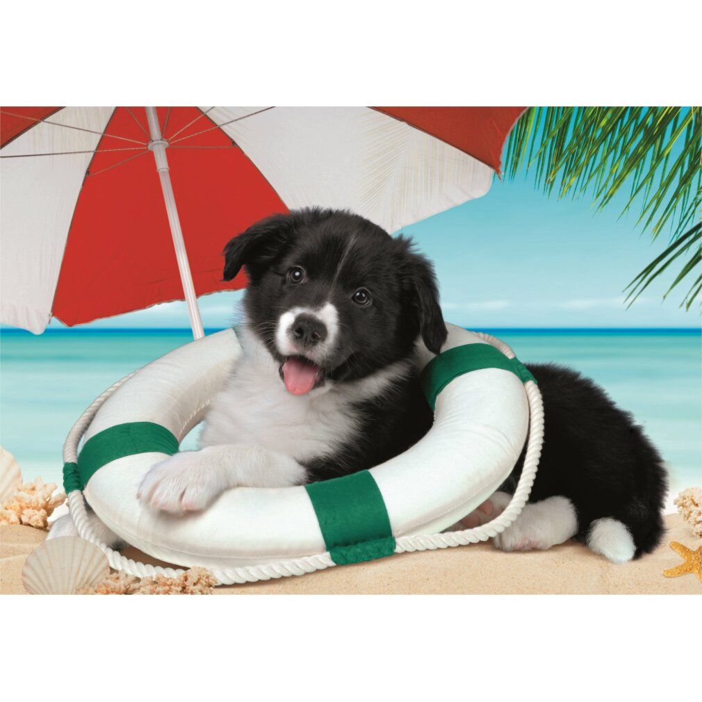 clementoni Sunny Beach Puzzle 104 pezzi