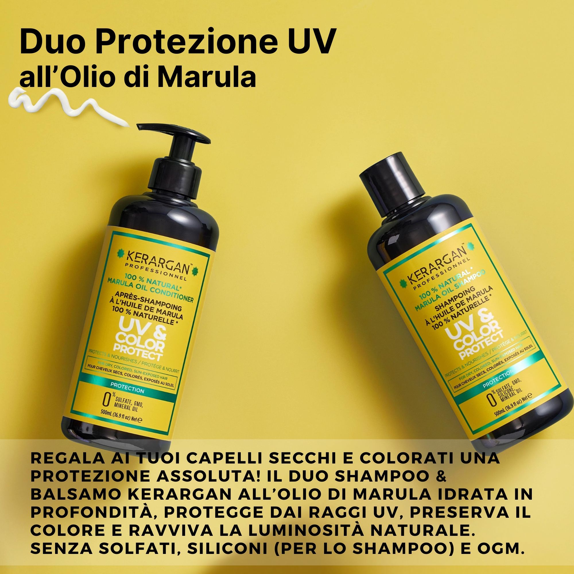 Kerargan - Shampoo & Balsamo UV Marula