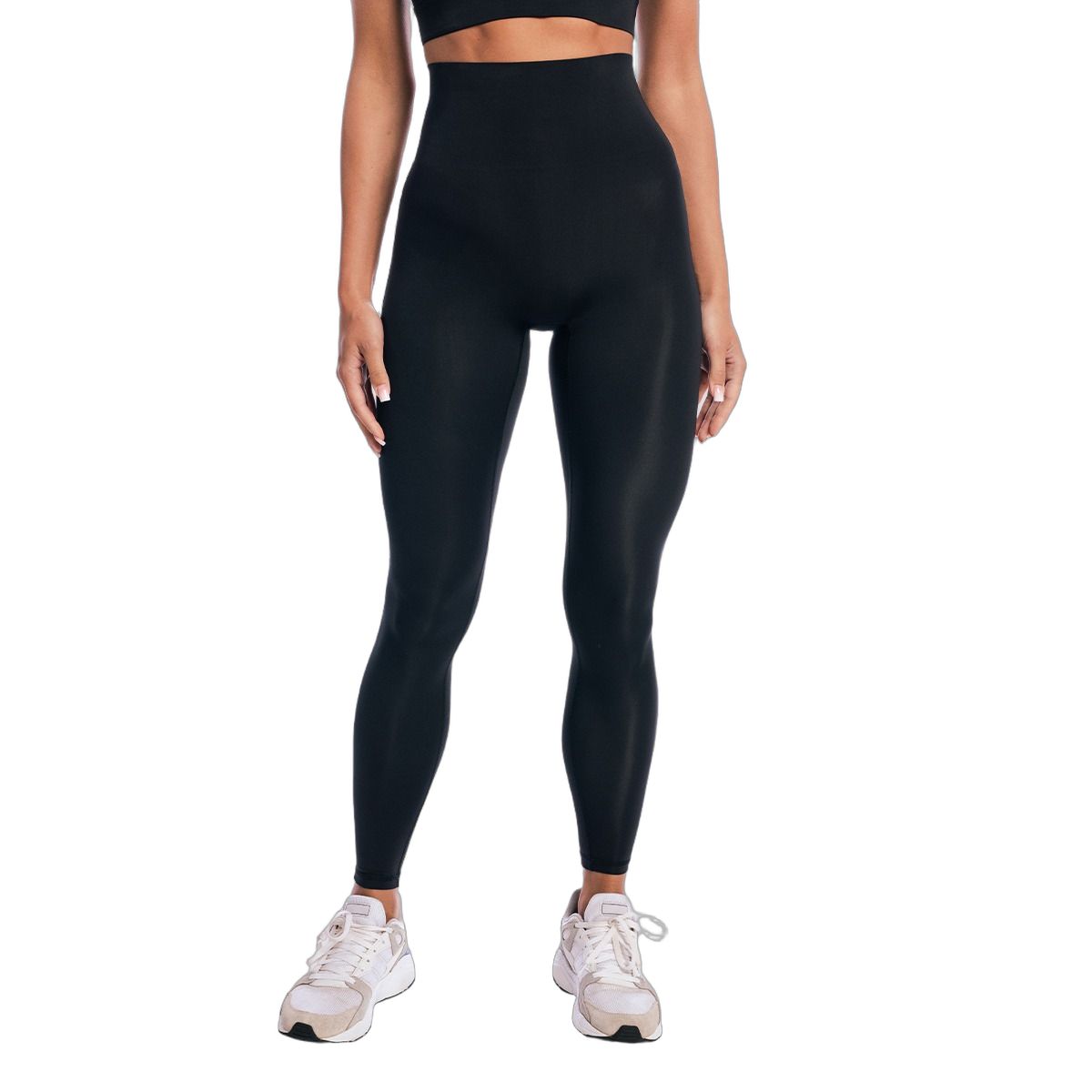 GymBeam Leggings donna Aura neri a vita alta senza tasche