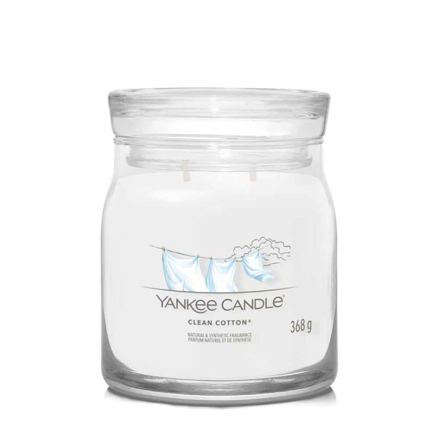 Yankee Candle Giara Media Clean Cotton