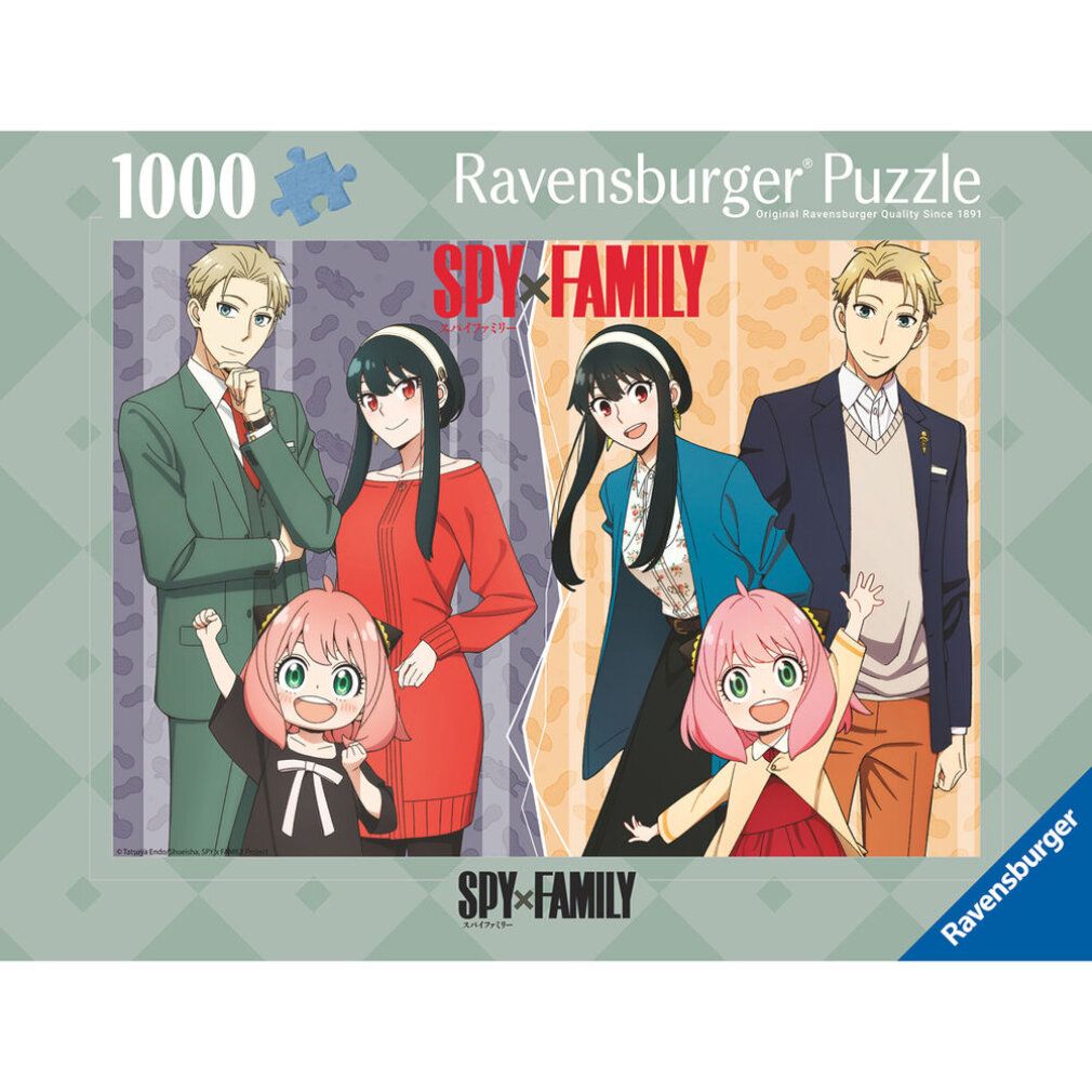 Spia x Collage di puzzle di famiglia (1000 pezzi)