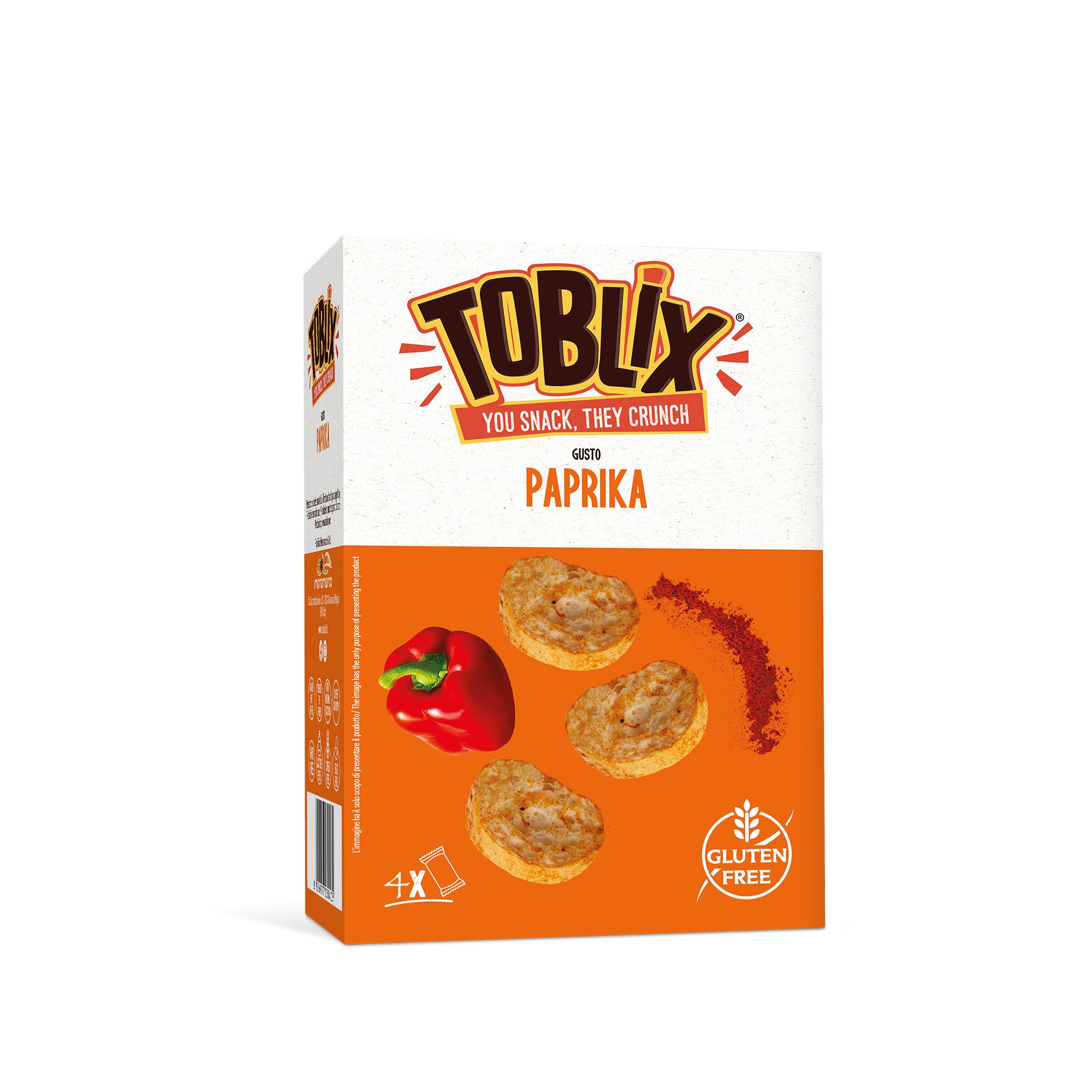 Toblix Paprika Senza Glutine - Moramarco