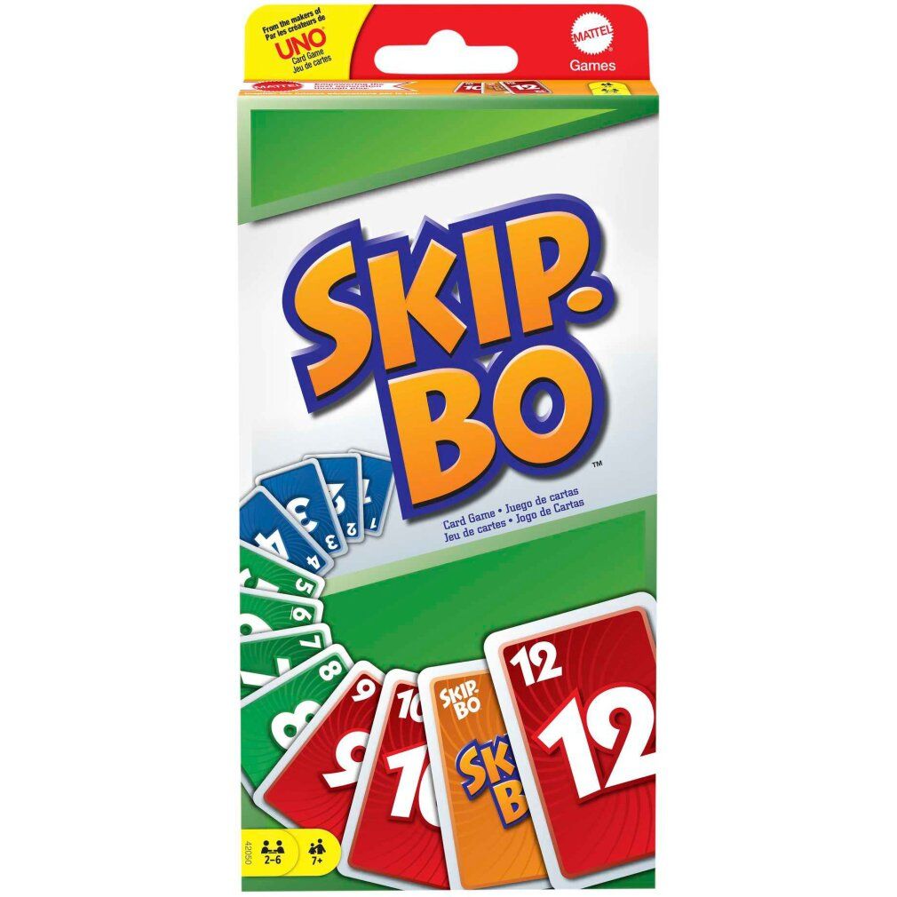 Giochi Mattel Skip-Bo, gioco di carte