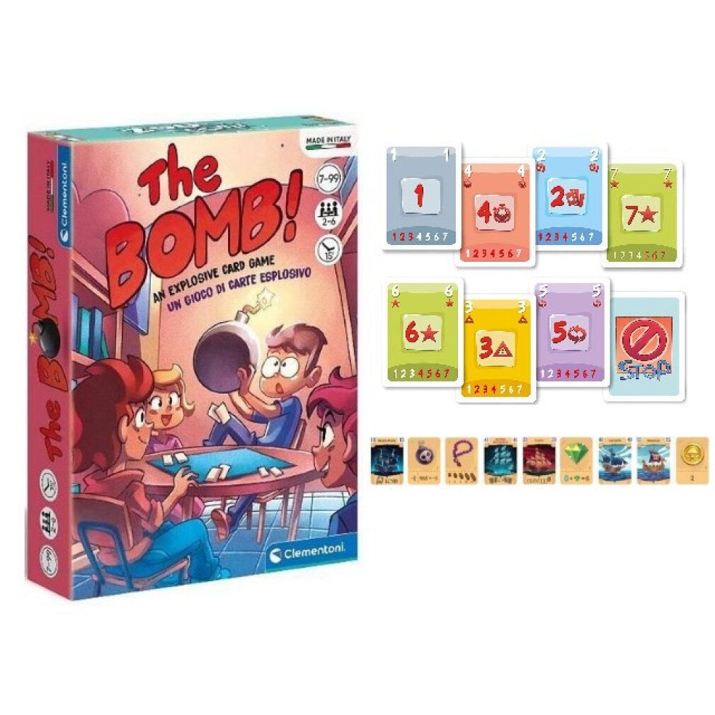 Gioco di carte clementoni Bomba