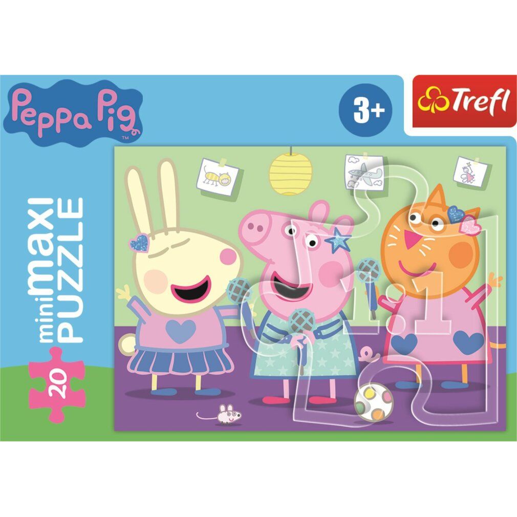 trefl Puzzle Peppa Pig: Karaoke 20 pezzi