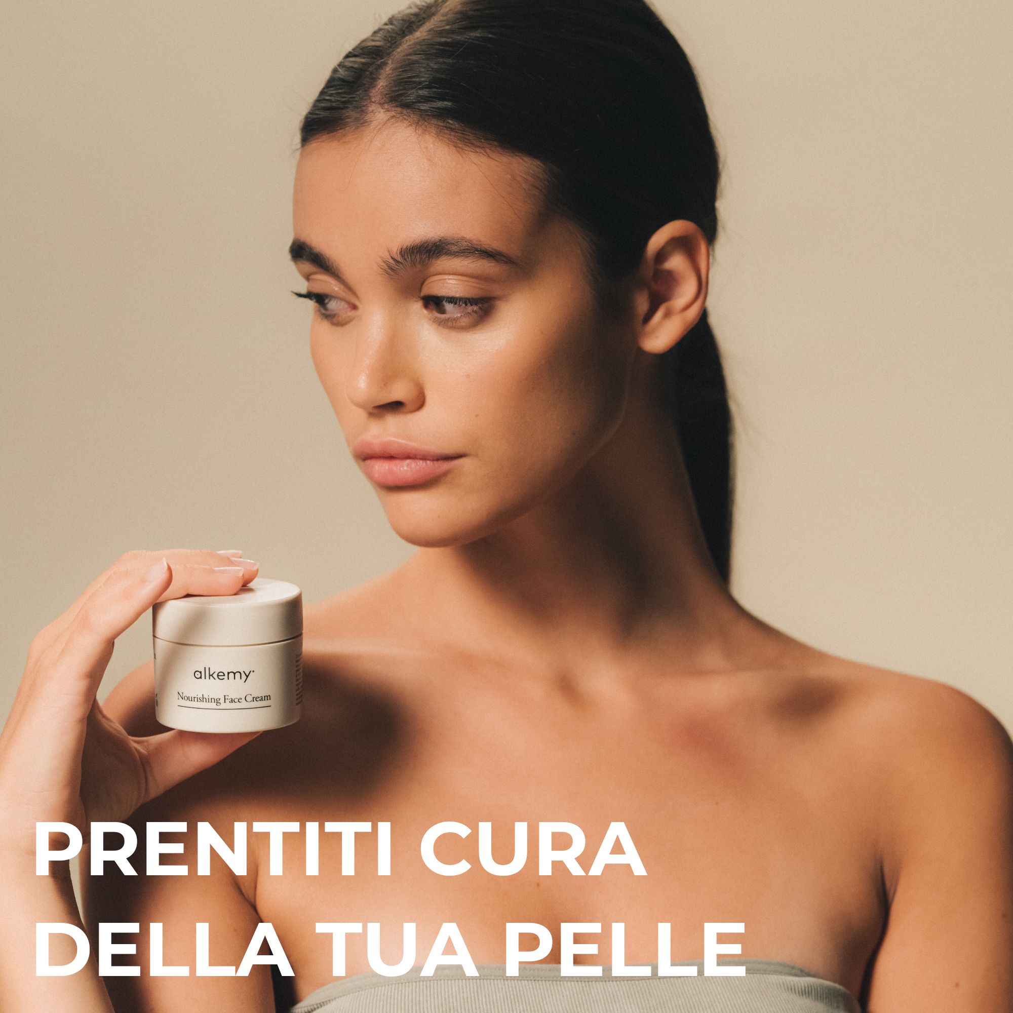 Alkemy Crema Viso Nutriente Intensa, ad azione Elasticizzante e Anti Età, Trattamento Nutriente