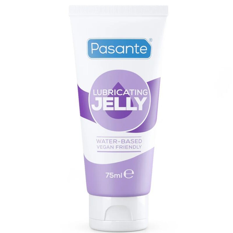 Lubrificante Pasante, tubo da 75ml. A base d'acqua e vegano.