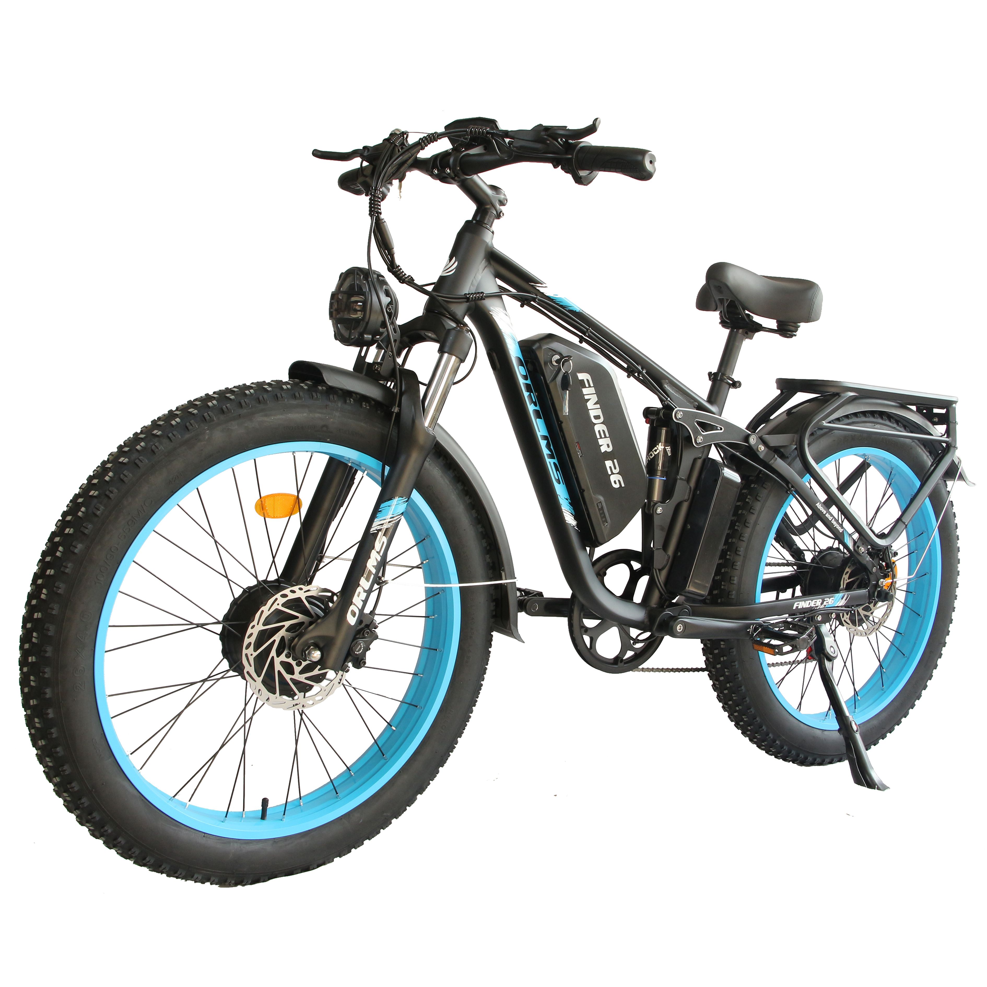 Mountain bike elettrica ORLMS Finder 26-V3 52V 25Ah Batteria
