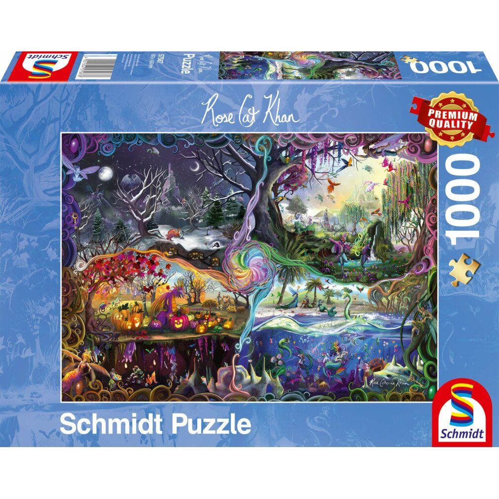 schmidt Puzzle Portale dei Quattro Mondi 1000 pezzi