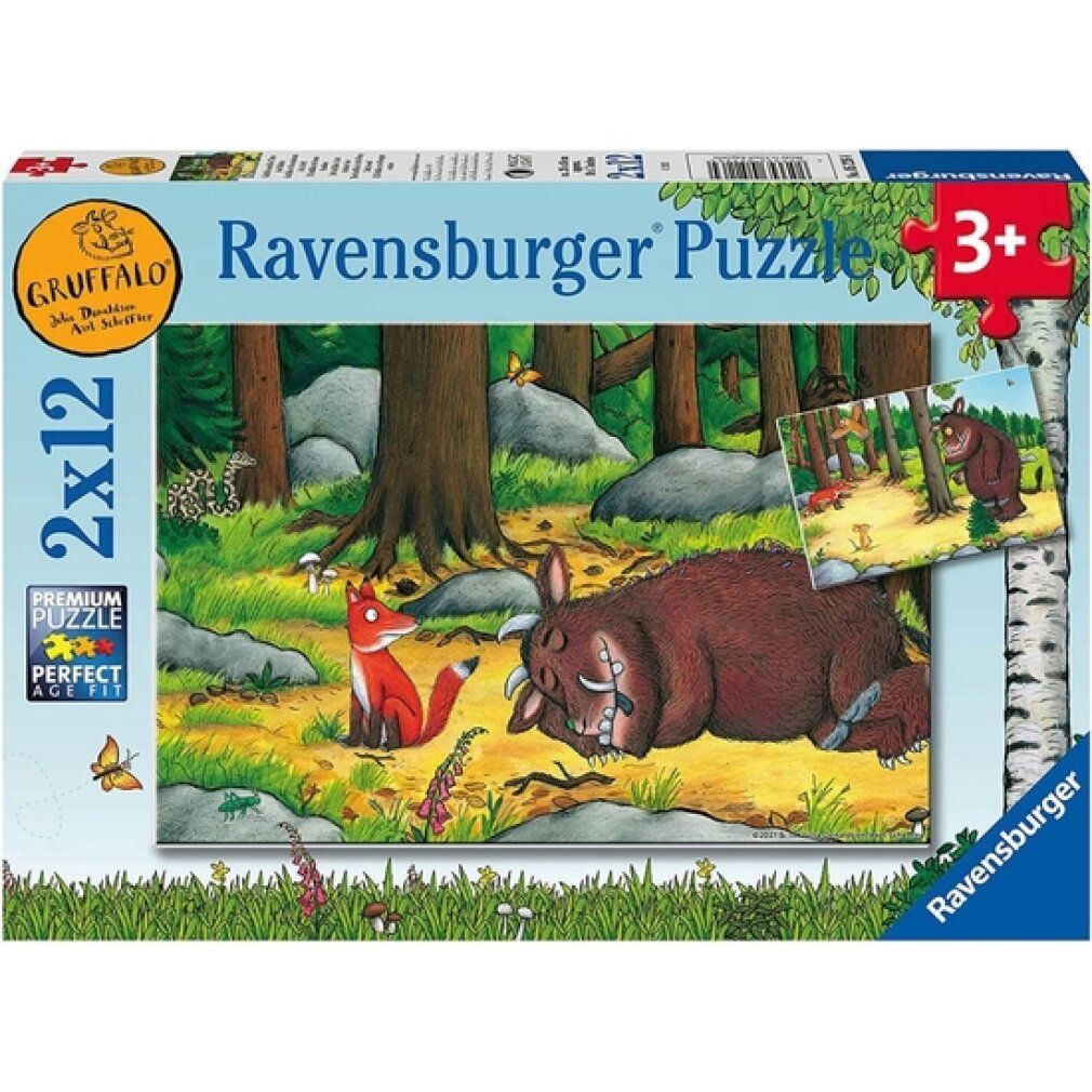 2 Puzzle da 12 Pezzi - Gruffalo