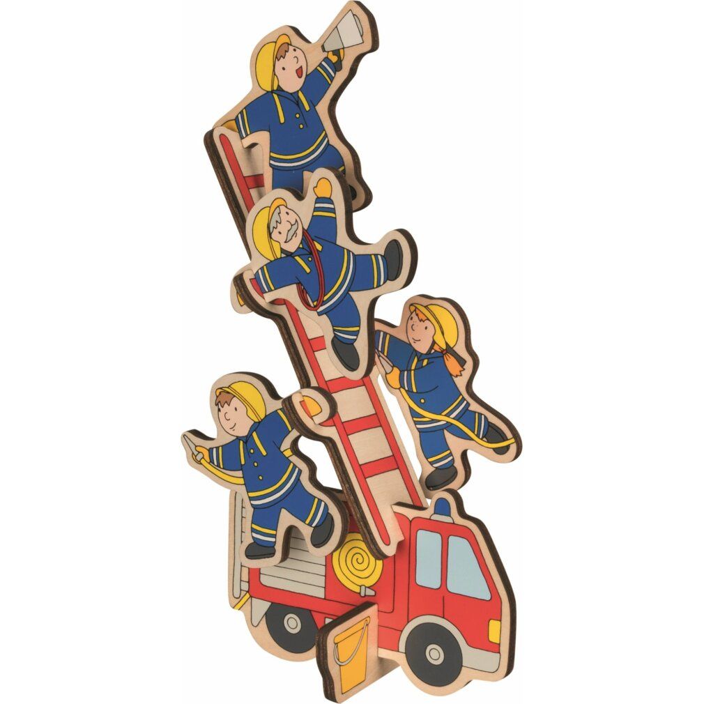 goki puzzle in legno pompiere 2in1