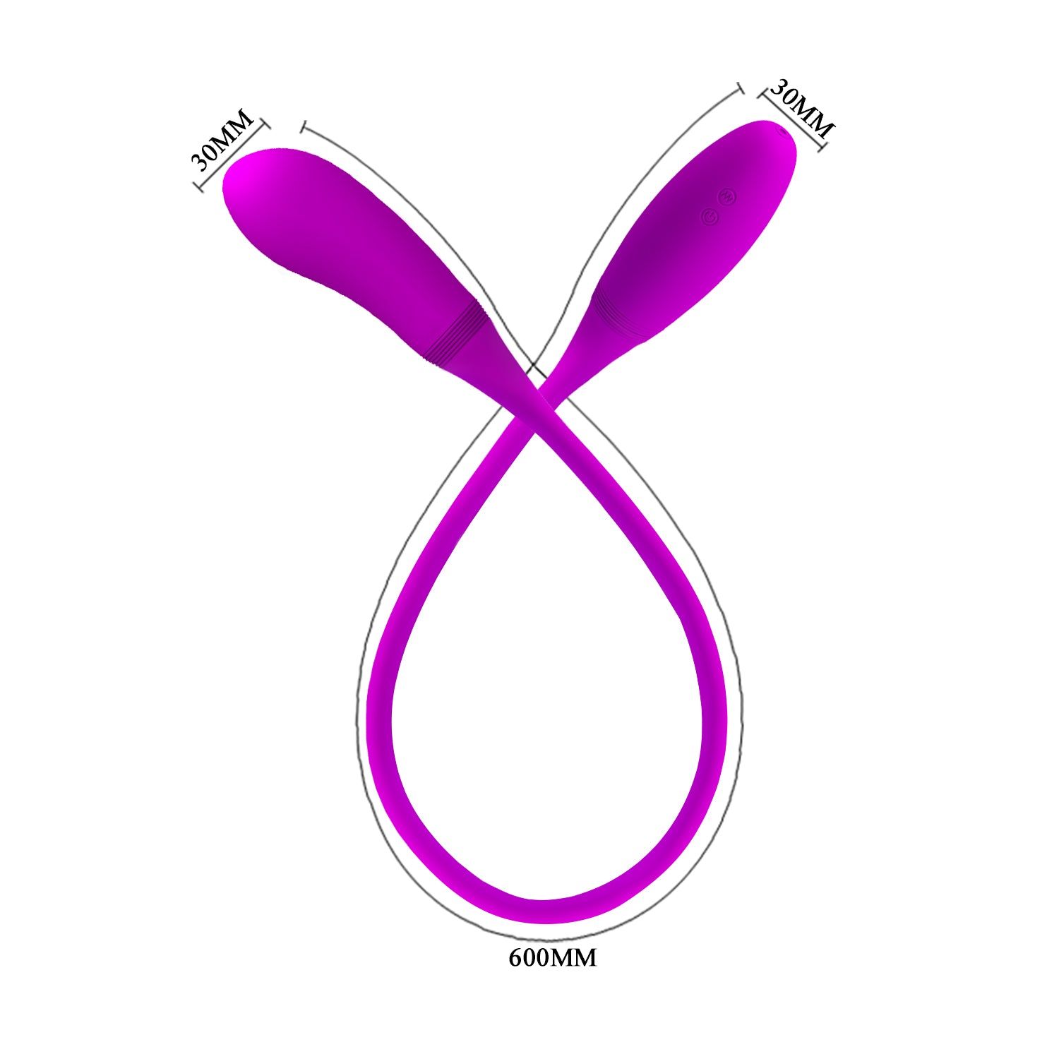 Vibratore Doppia Stimolazione Snaky Egg