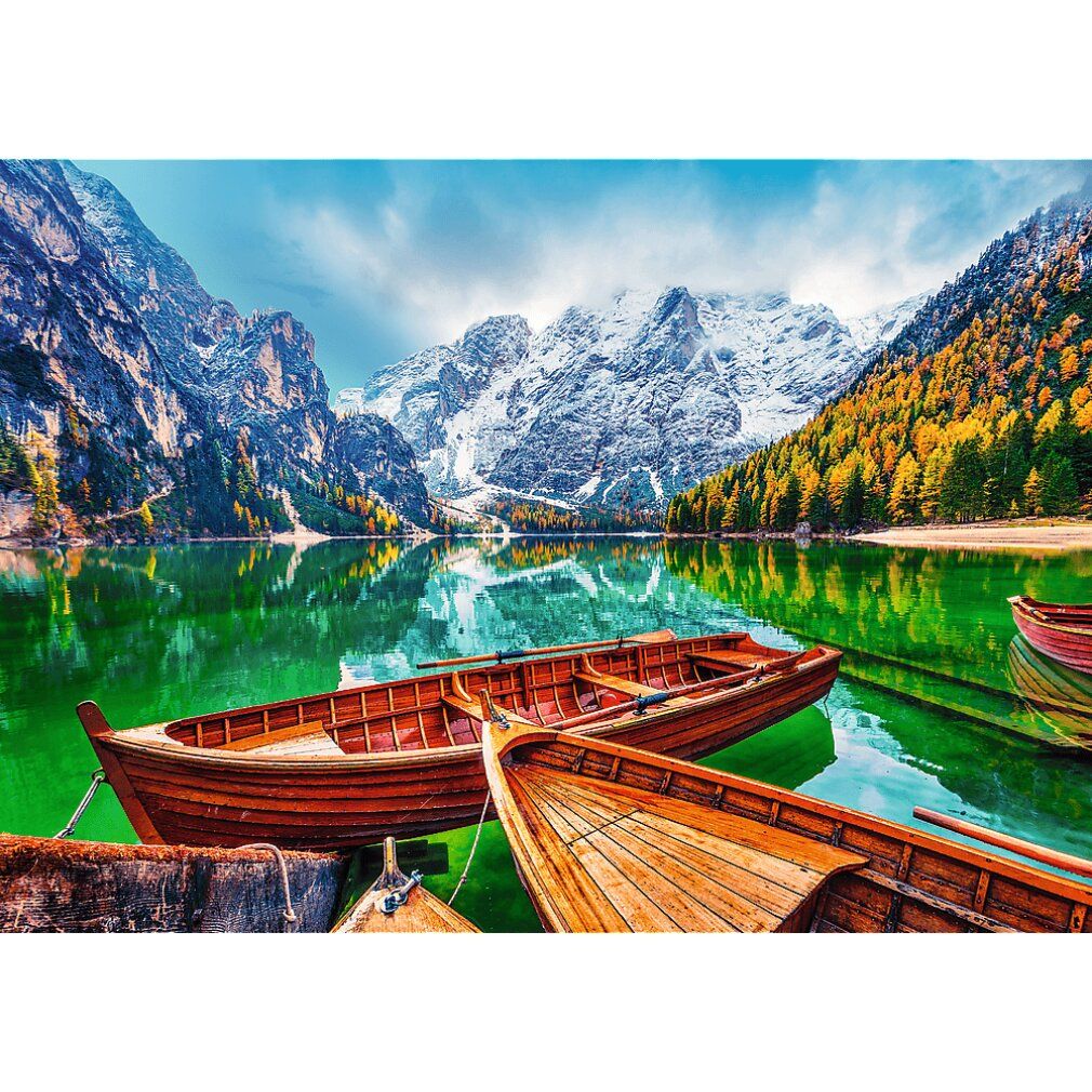 Puzzle trefl Pragser Wildsee, Italia 500 pezzi