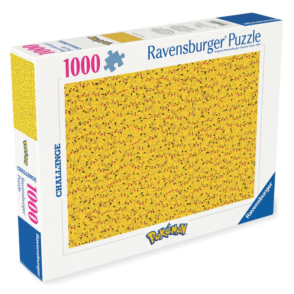 Puzzle Pokémon Challenge Pikachu (1000 pezzi)