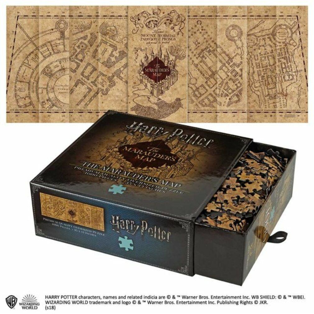 Harry Potter La mappa dei Marauder Copertina Puzzle