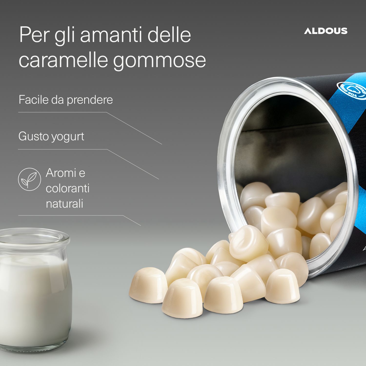 Aldous - Vitamina D3 e K2  - Muscoli, Ossa