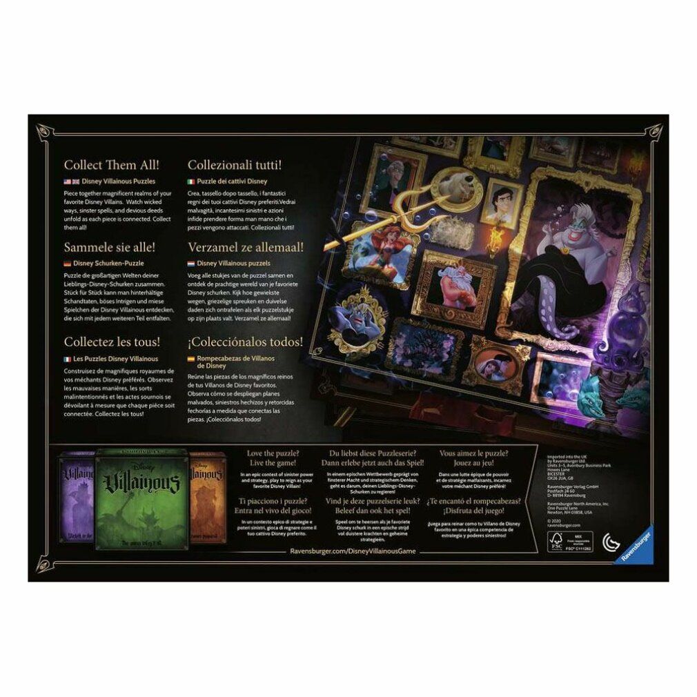 Puzzle Disney Ade cattivo (1000 pezzi)