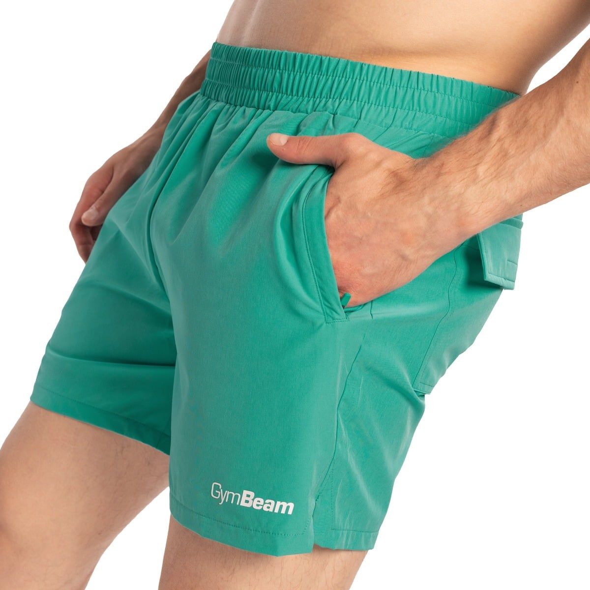GymBeam Pantaloncini uomo TRN regular Lagoon