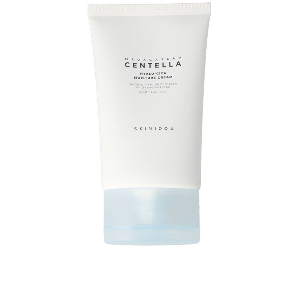 Tubo bianco di crema idratante SKIN1004 Madagascar Centella Hyalu-Cica.