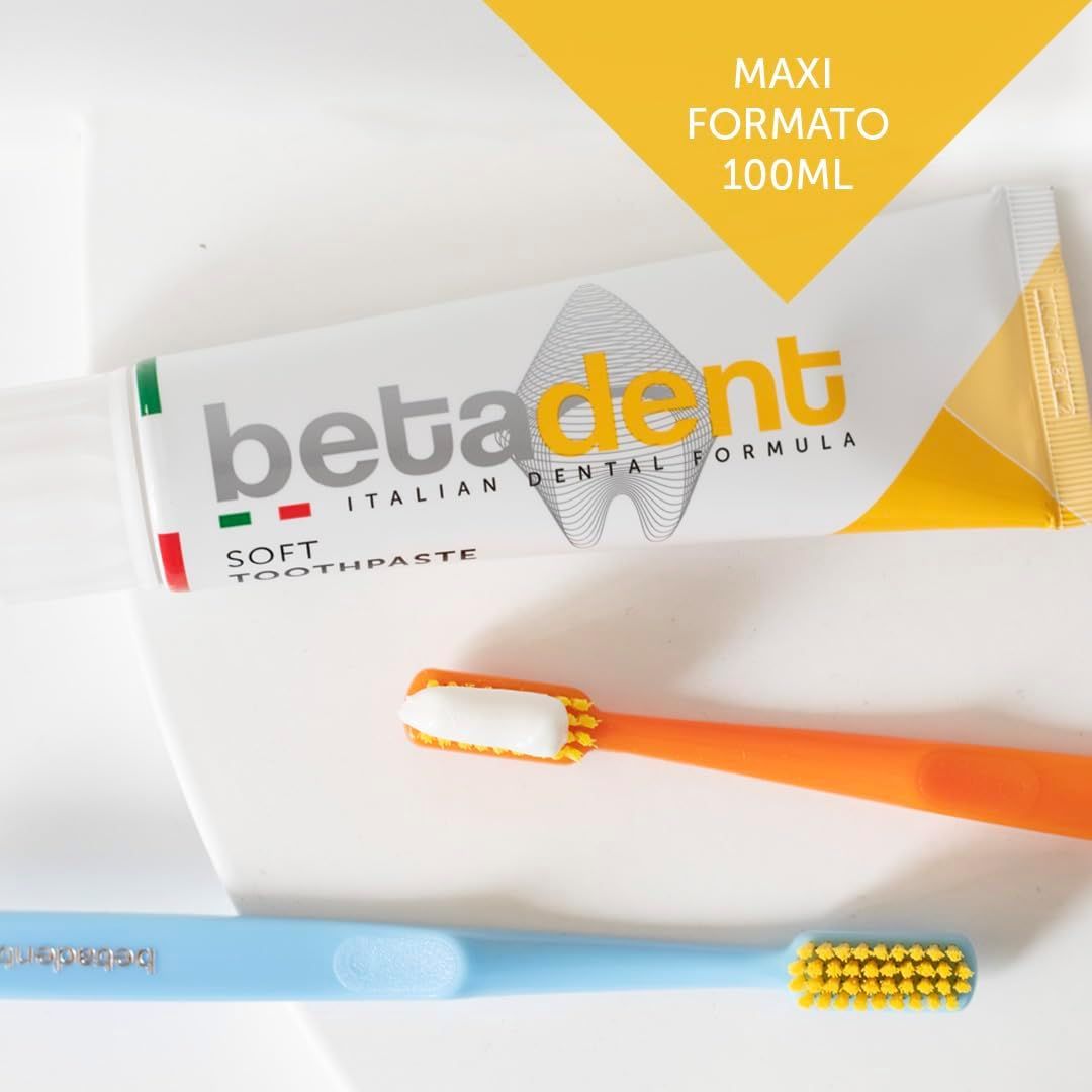 BETADENT - Dentifricio Soft - Denti Sensibili - Con aloe vera e tea tree oil