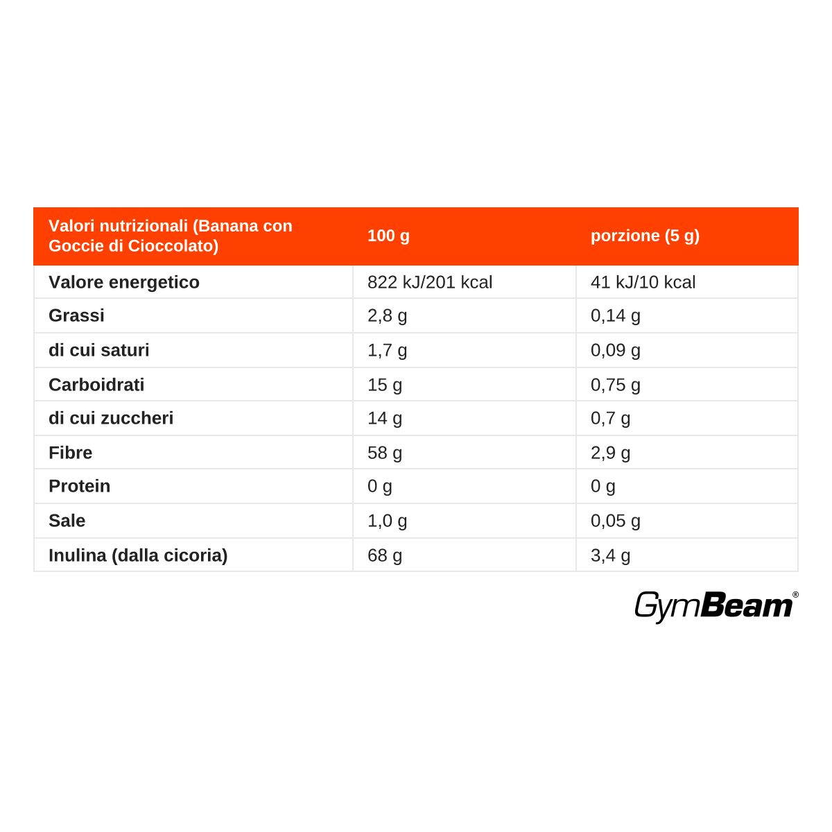 GymBeam Flavour Powder aroma con inulina Gelato alla Vaniglia polvere
