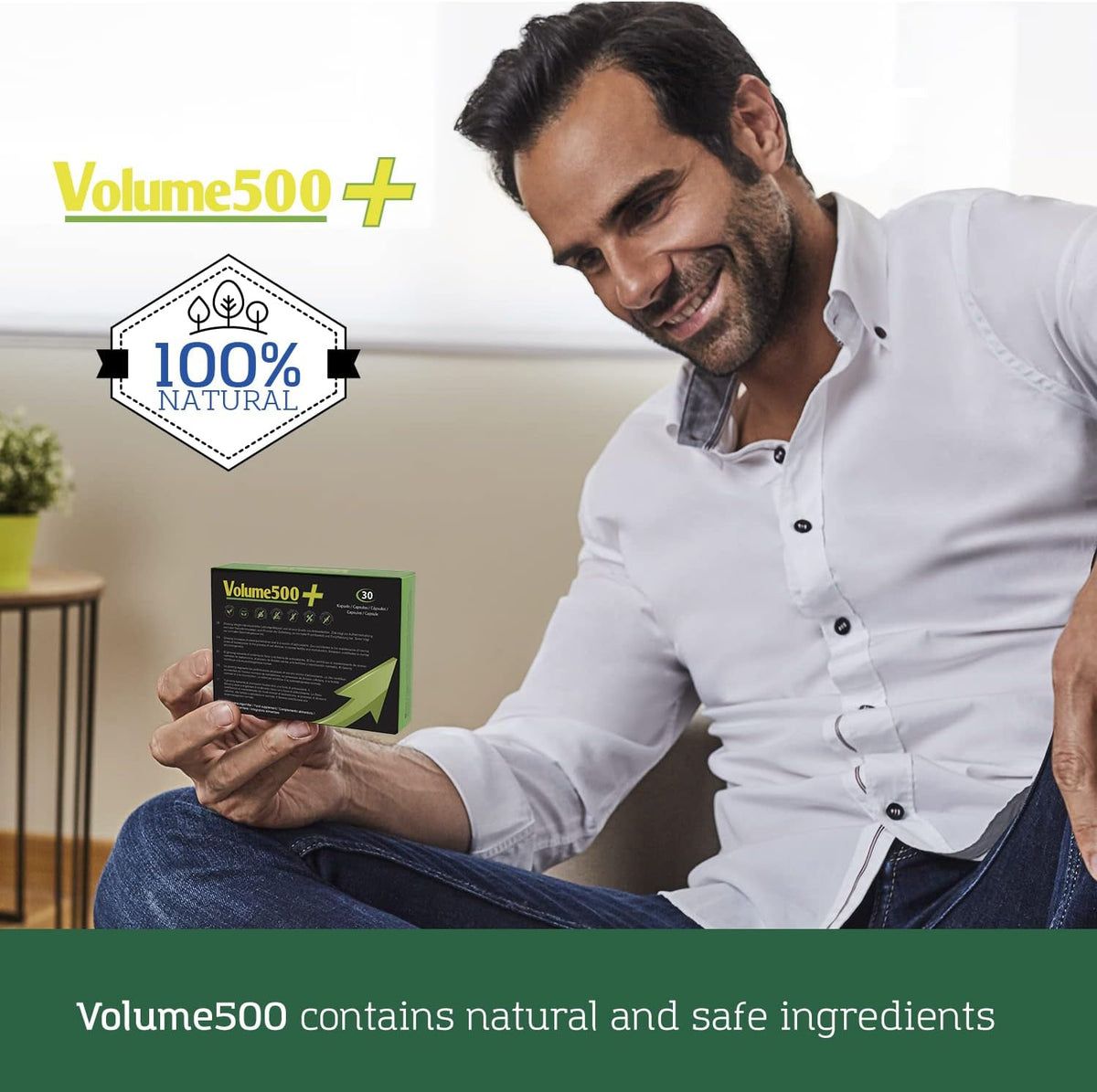 500Cosmetics Volume500 Pillole per volume dello sperma