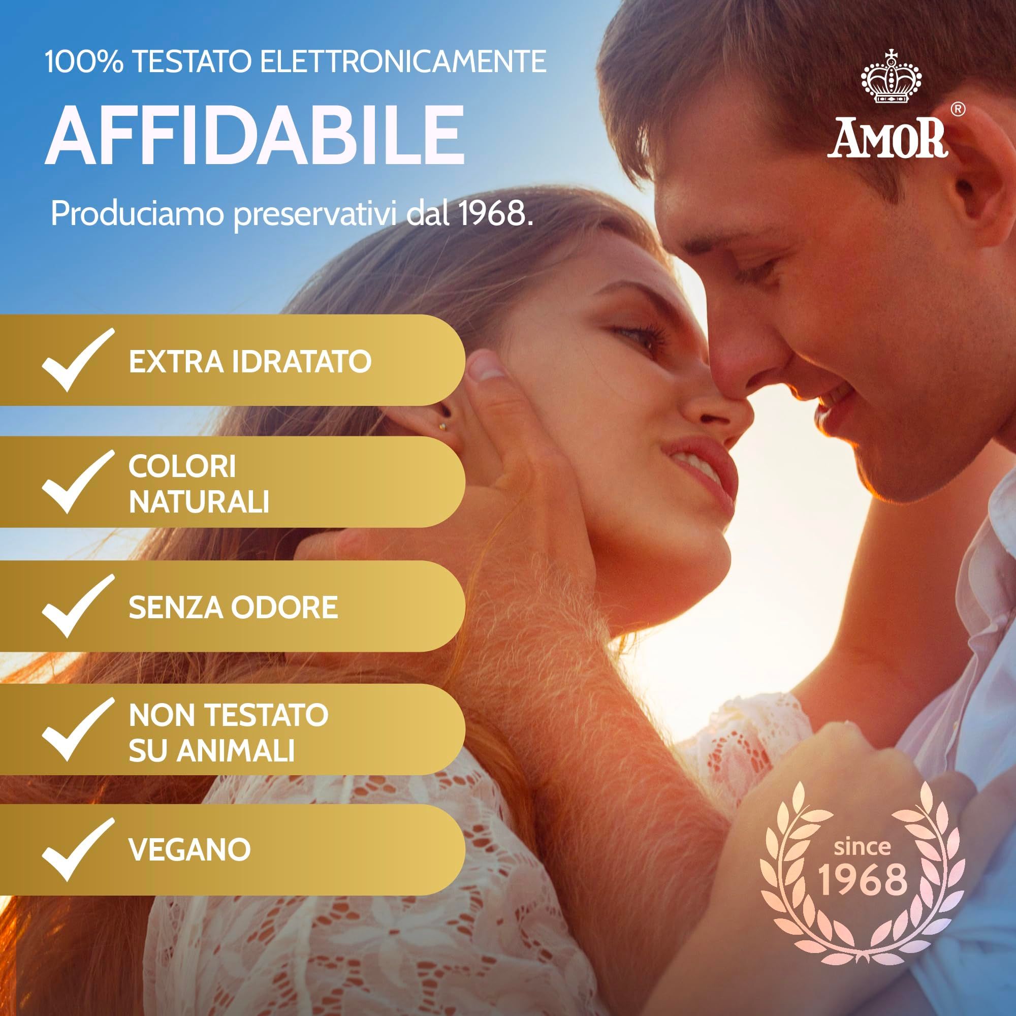 AMOR Super Thin Preservativi 53mm