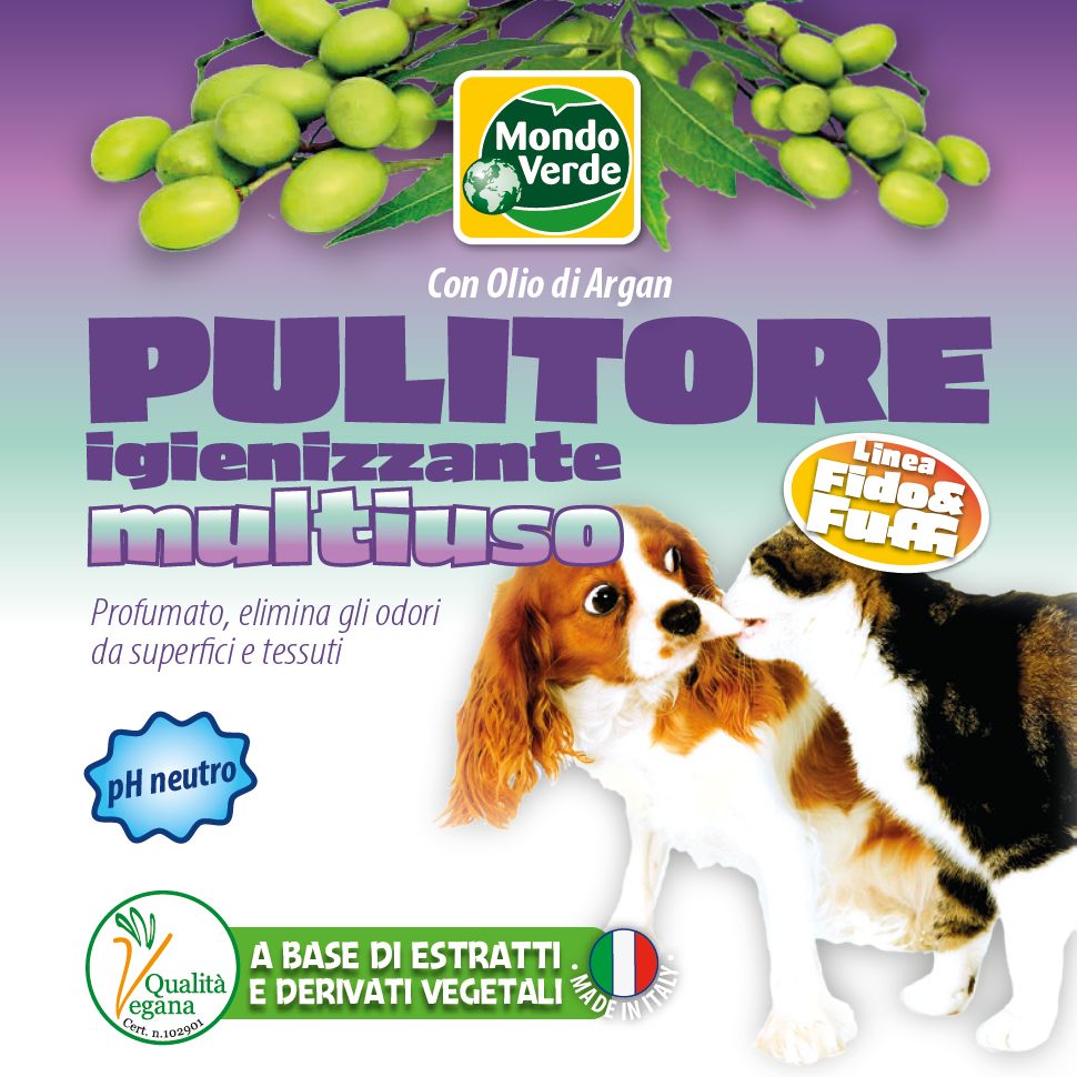 Mondo Verde - Pulitore Igienizzante Multiuso (PET12)