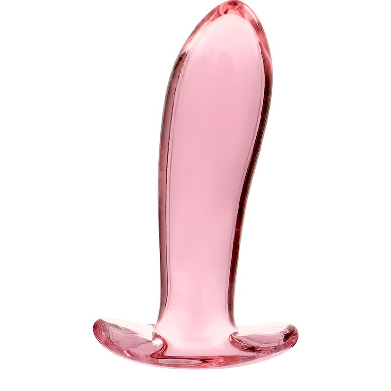 Model 5 anal business borosilicate glas 12,5 x 3,5 cm rosa