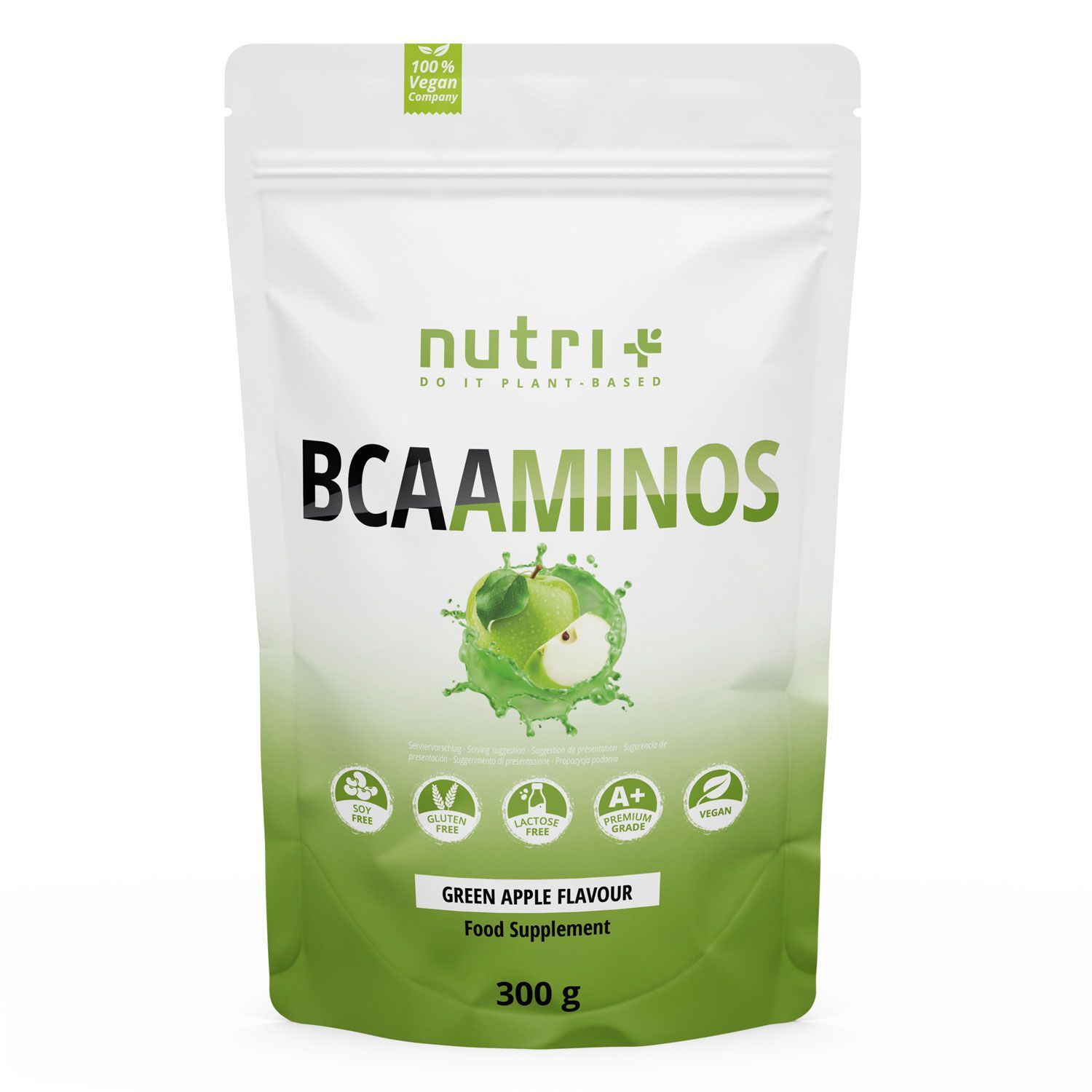 Nutri+ BCAA Polvere 300g - Complesso di Aminoacidi