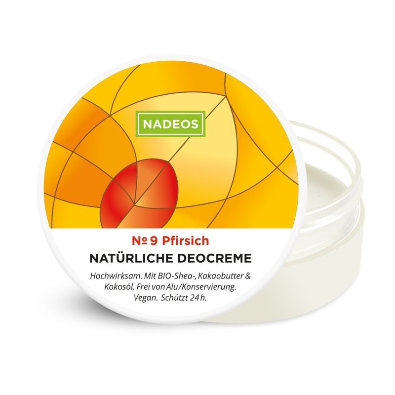 NADEOS Crema deodorante naturale alla pesca