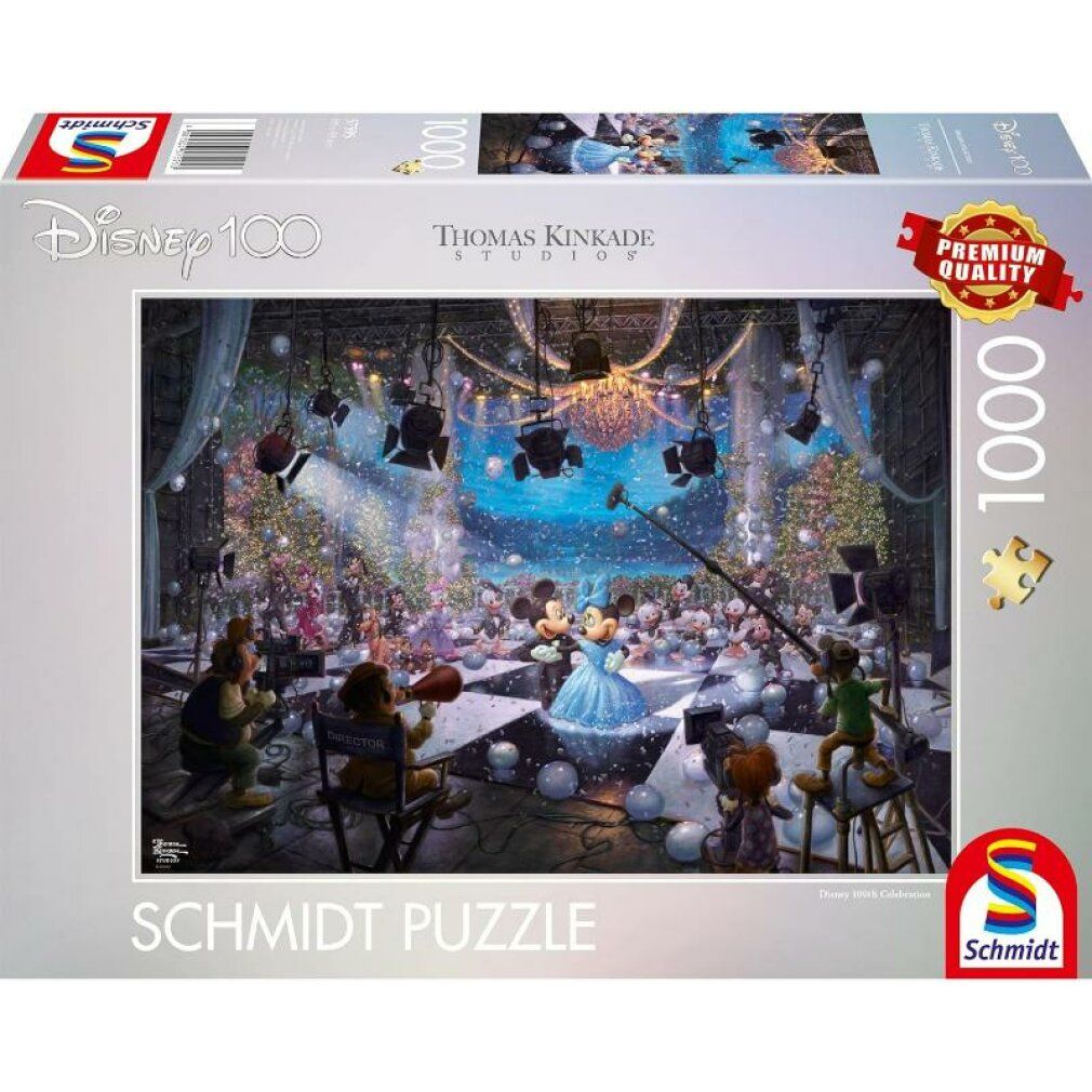 Studi Thomas Kinkade: Celebrazione del 100° Disney Edizione Speciale 1 (1000 pezzi)