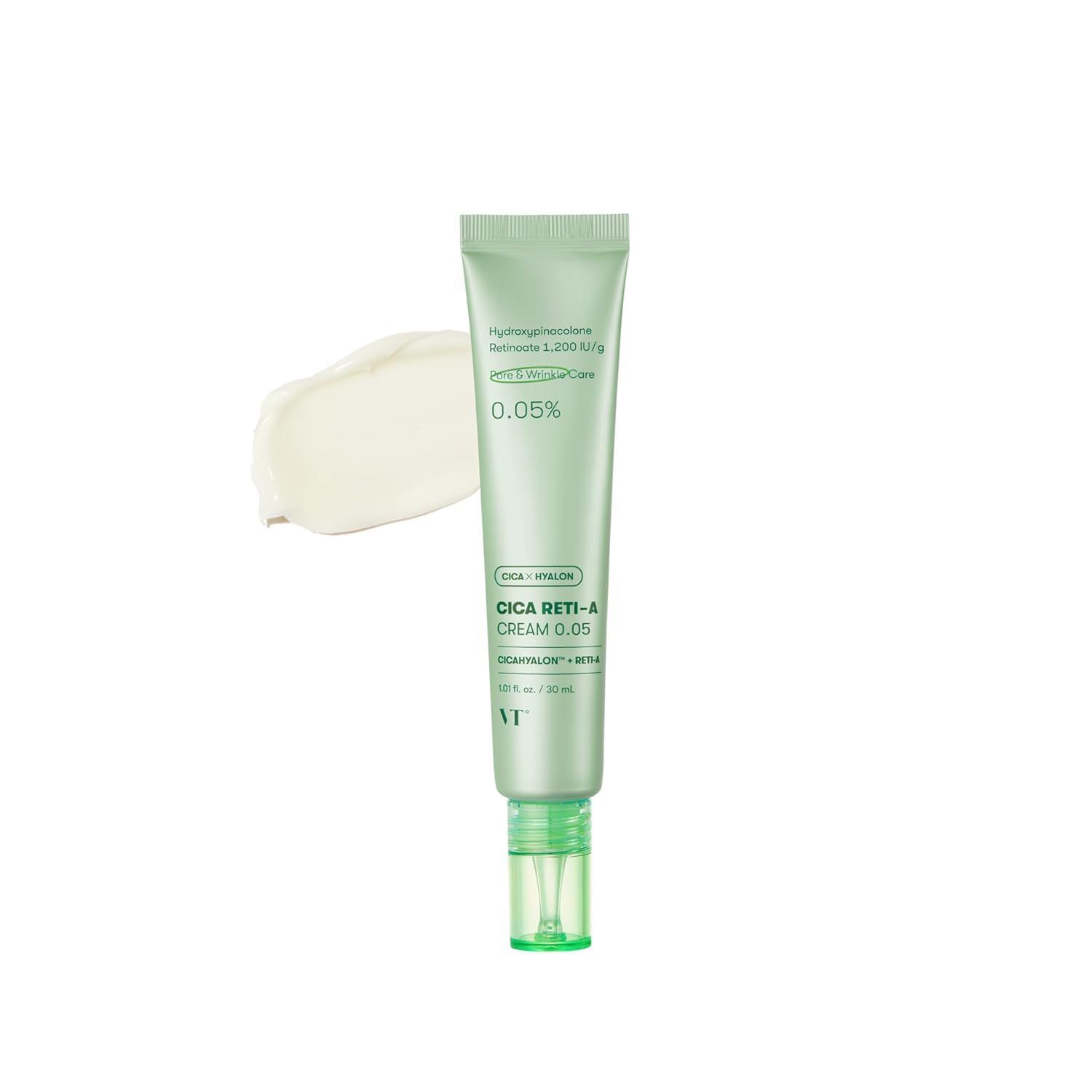 VT COSMETICS Cica Reti-A Cream 0.05 – Crema viso antietà con retinolo e cica