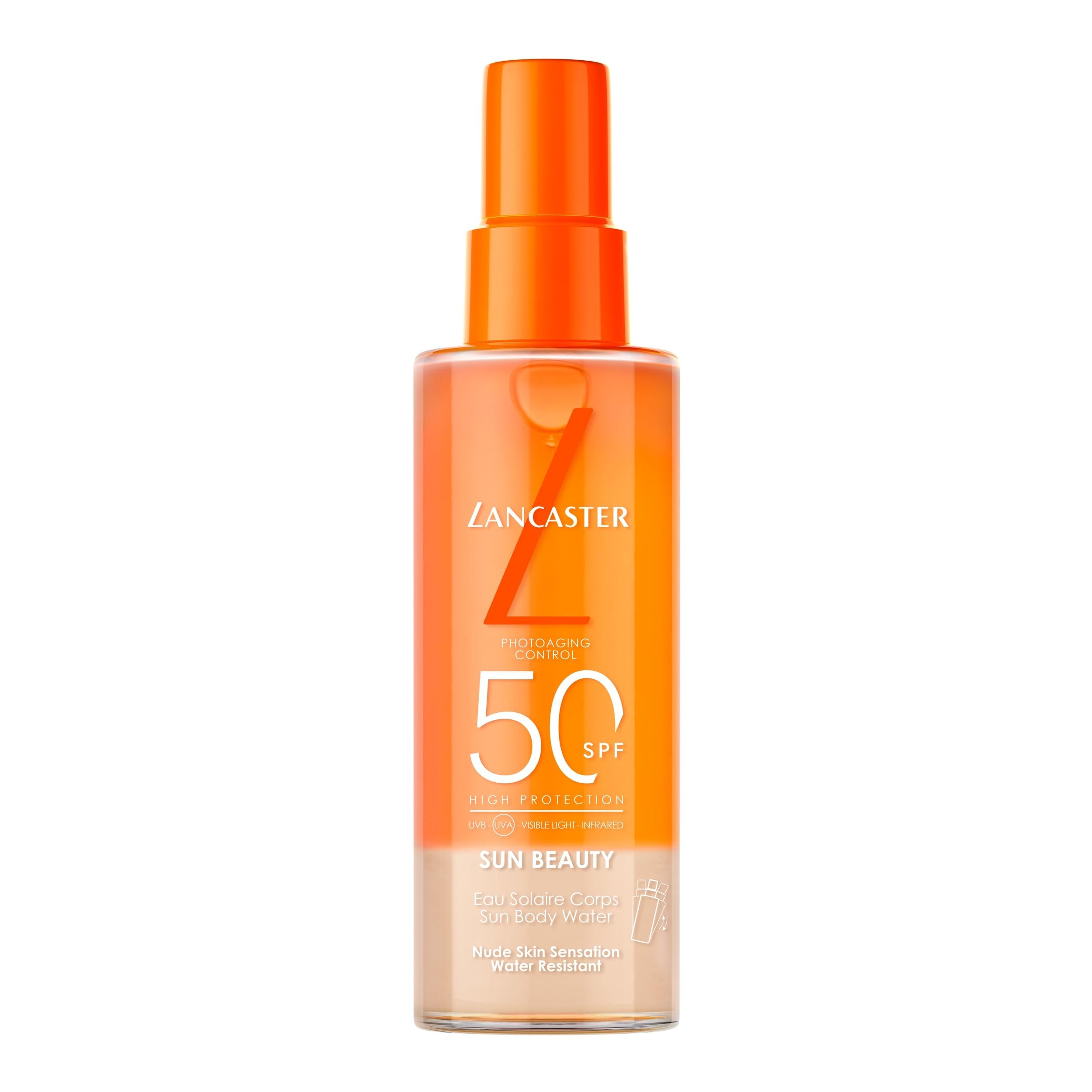 Lancaster Sun Beauty Water Spray SPF 50, resistente all'acqua, 150 ml