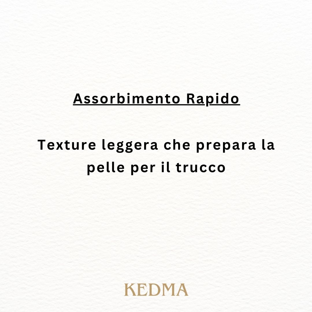 Kedma - Siero Giorno Elixir con Acido Ialuronico e Vitamine